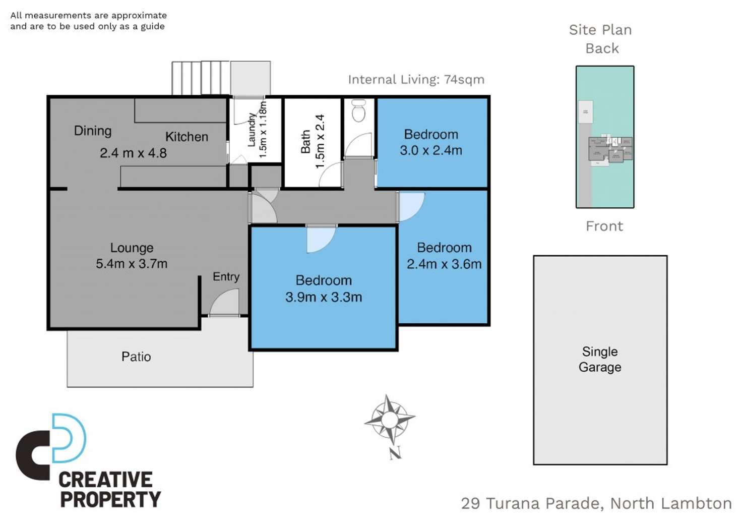 Floorplan of Homely house listing, 29 Turana Parade, North Lambton NSW 2299