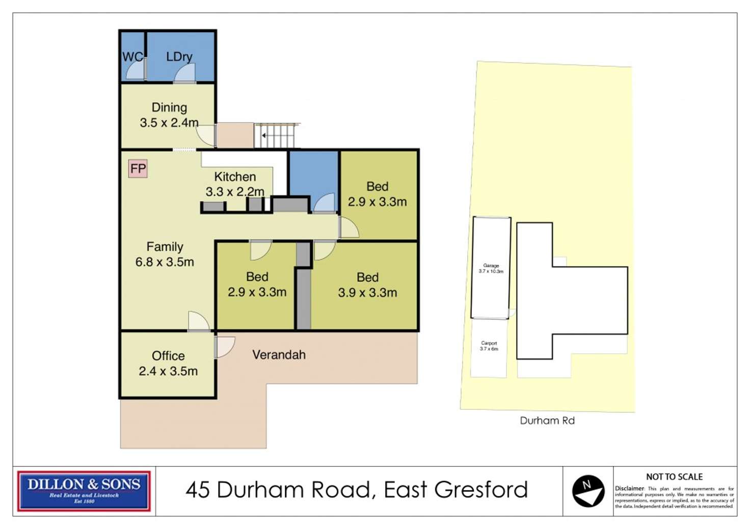 Floorplan of Homely house listing, 43 Durham Road, East Gresford NSW 2311