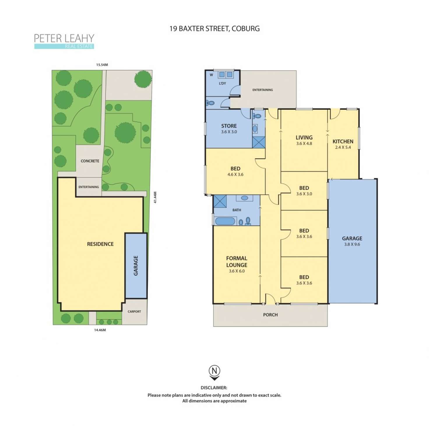 Floorplan of Homely house listing, 19 Baxter Street, Coburg VIC 3058