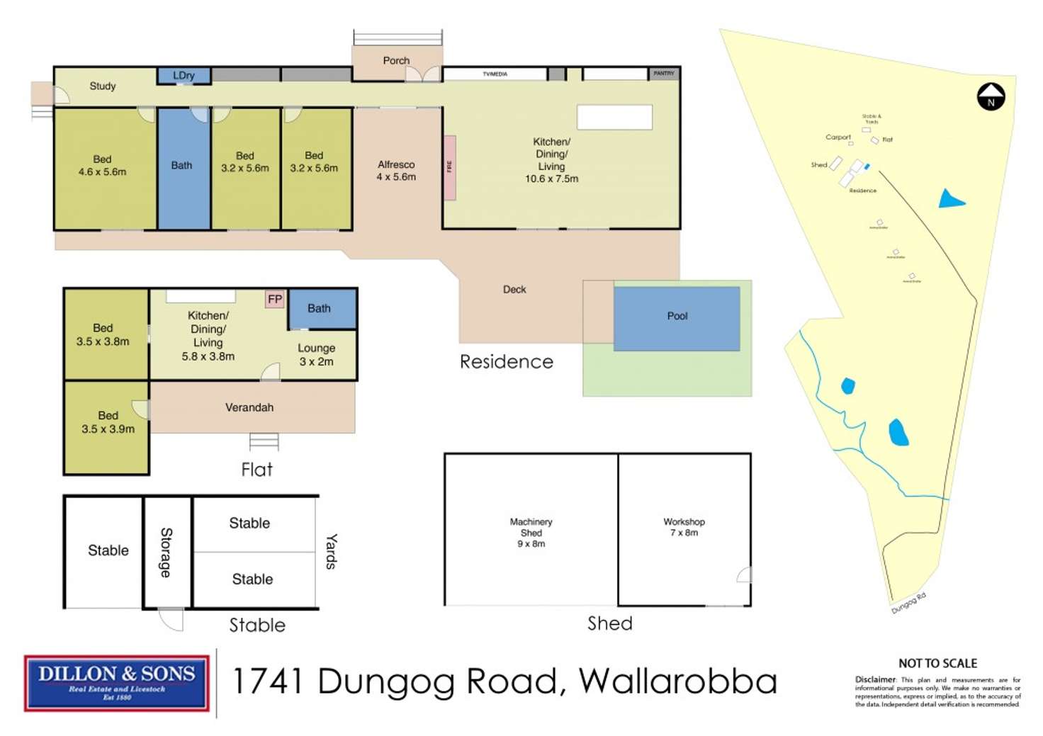 Floorplan of Homely lifestyle listing, 1741 Dungog Road, Wallarobba Via, Dungog NSW 2420