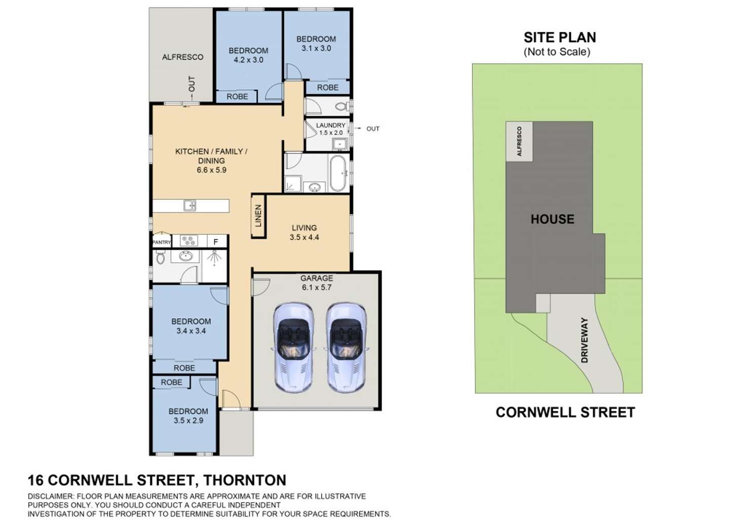 Floorplan of Homely house listing, 16 Cornwell Street, Thornton NSW 2322