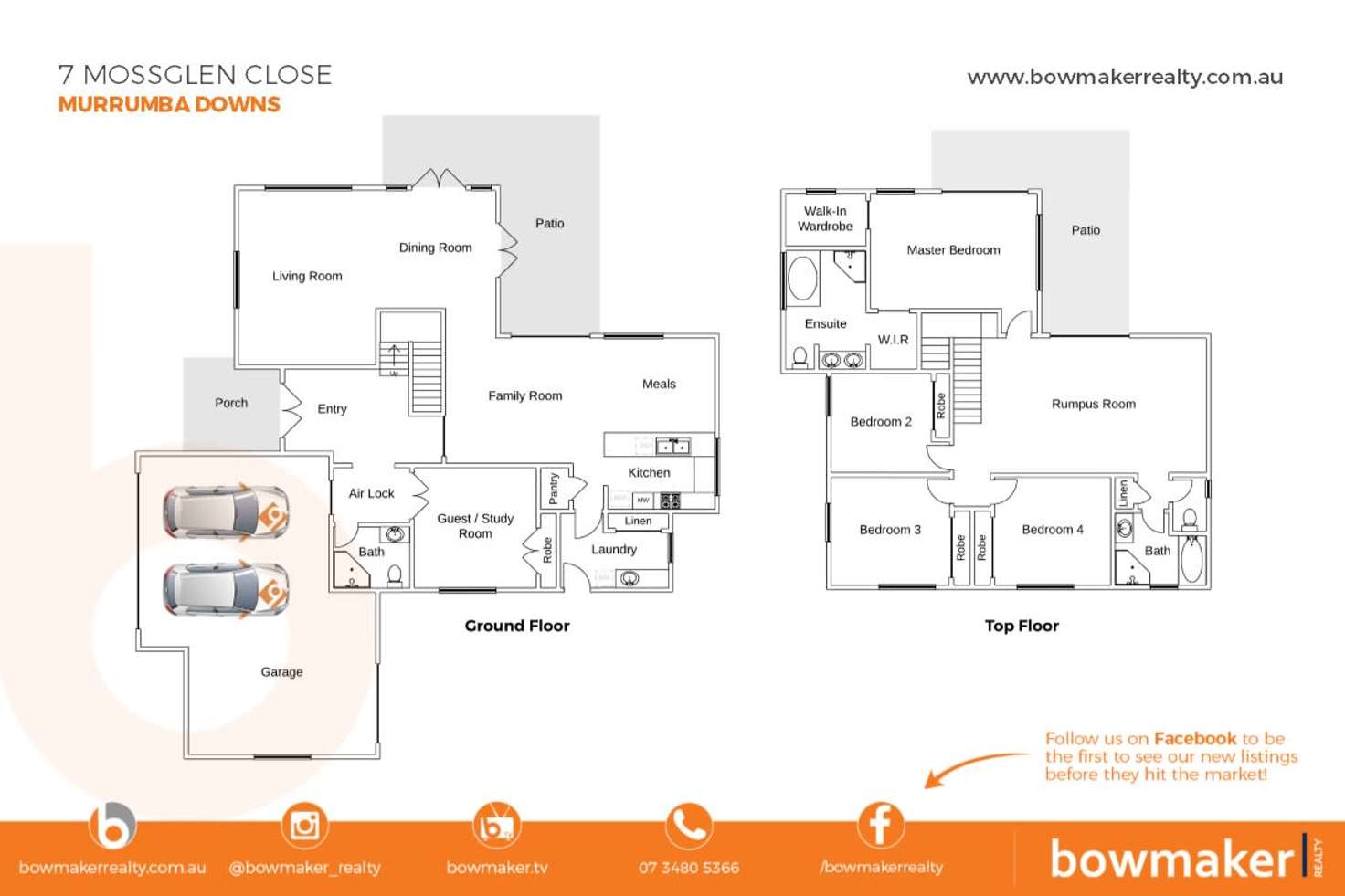 Floorplan of Homely house listing, 7 Mossglen Close, Murrumba Downs QLD 4503