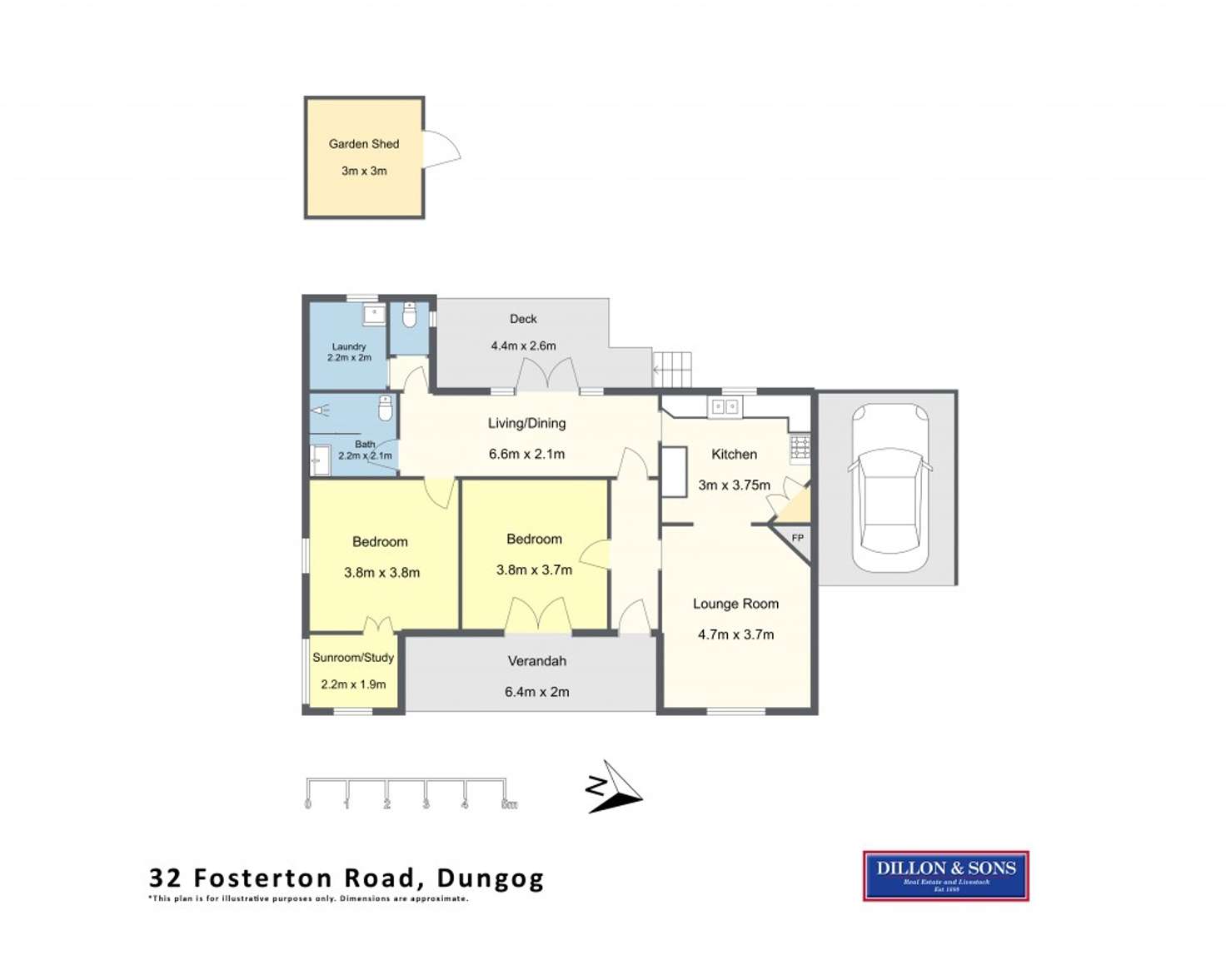 Floorplan of Homely house listing, 32 Fosterton Road, Dungog NSW 2420