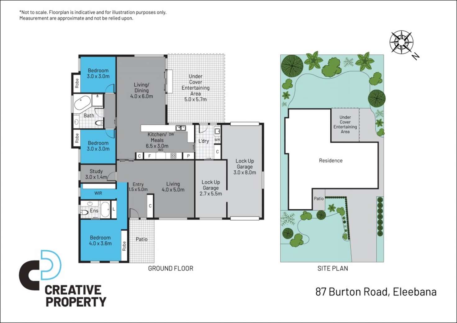 Floorplan of Homely house listing, 87 Burton Road, Eleebana NSW 2282