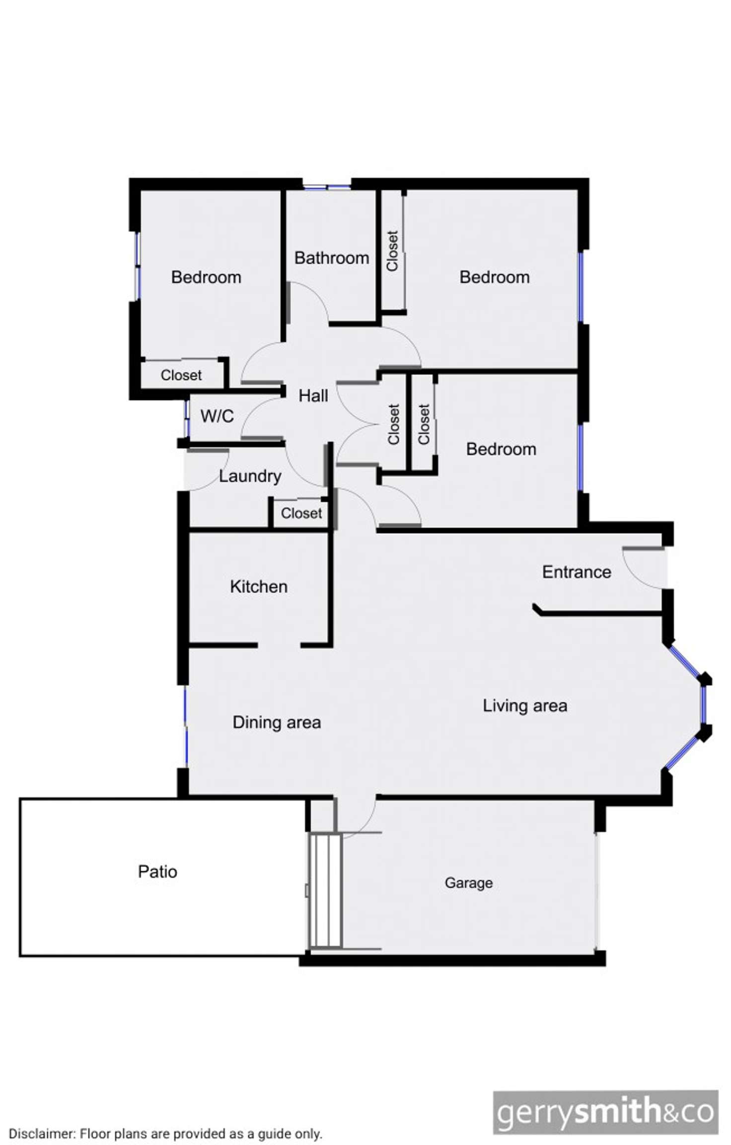 Floorplan of Homely house listing, 4 O'Donnell Court, Horsham VIC 3400