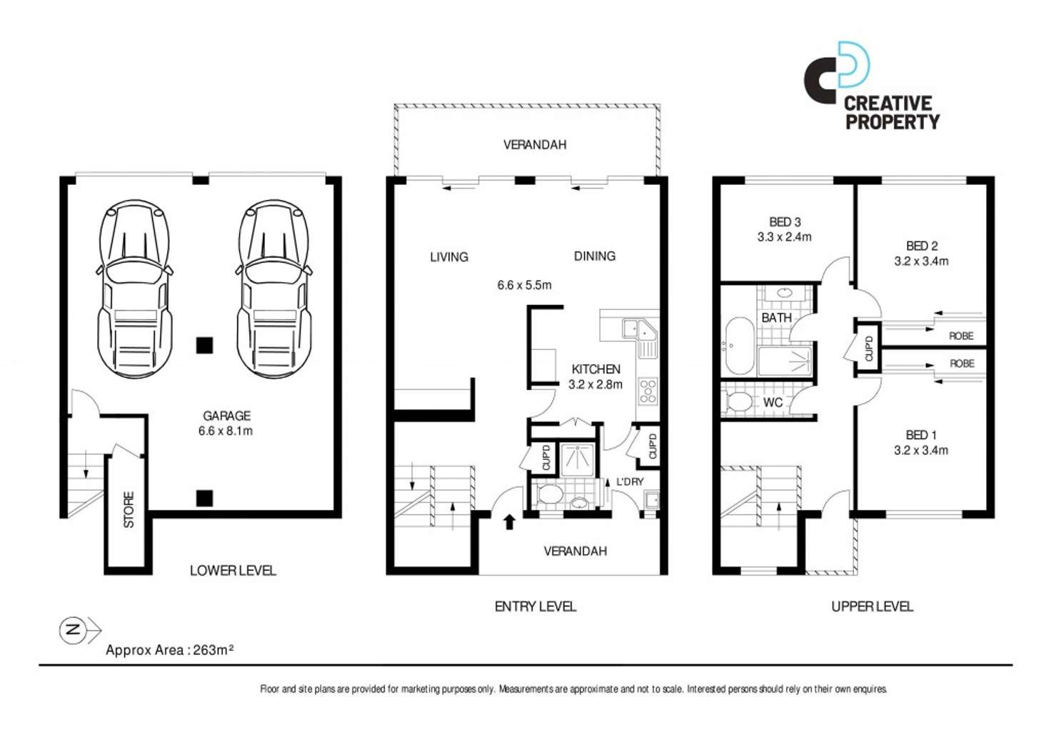 Floorplan of Homely townhouse listing, 2/35 Hereford Street, Stockton NSW 2295