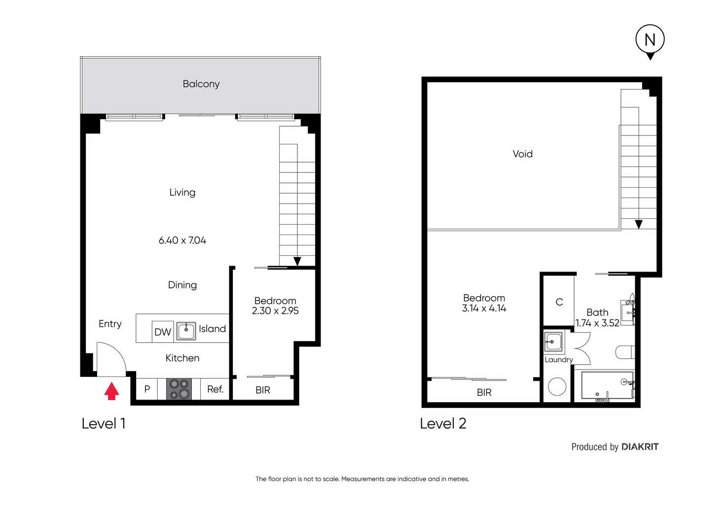 Floorplan of Homely apartment listing, 314/220 Commercial Road, Prahran VIC 3181