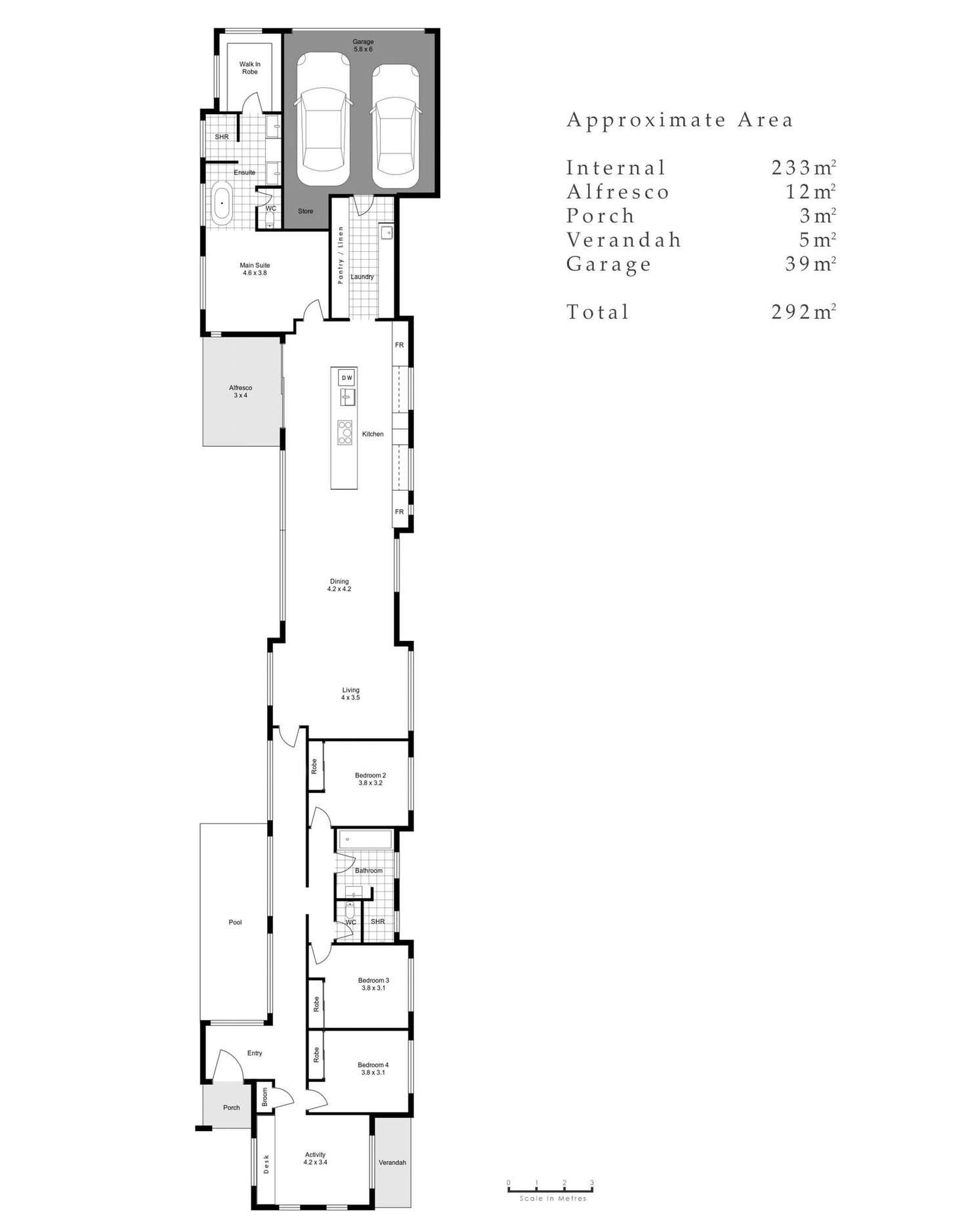 Floorplan of Homely house listing, 44A Edgecumbe Street, Como WA 6152