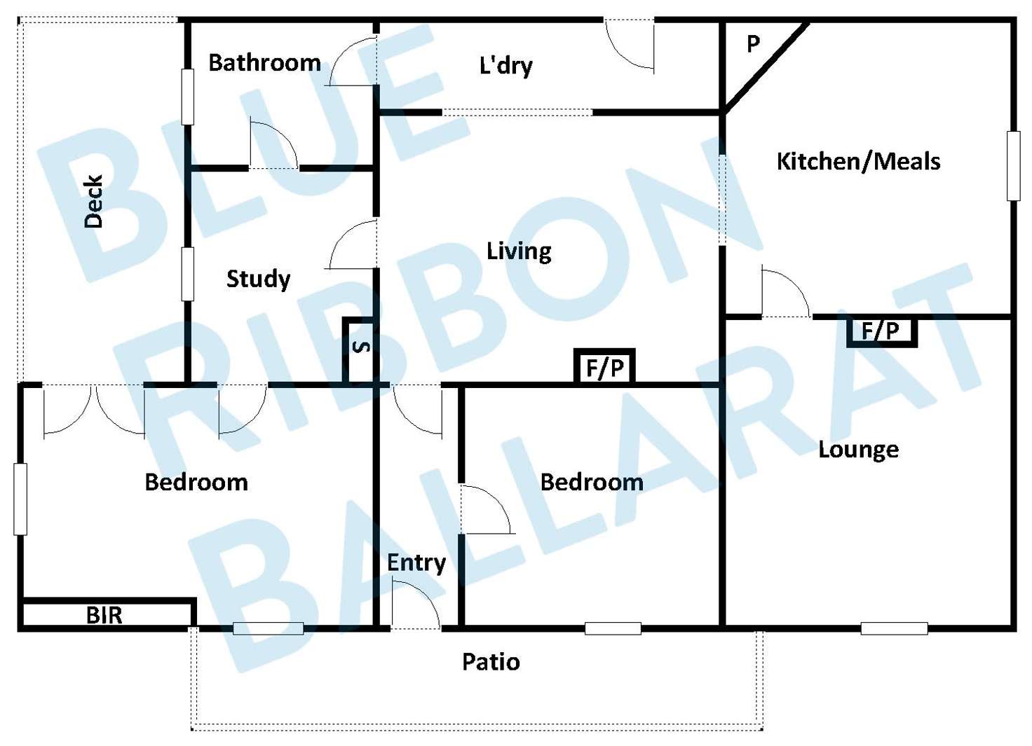 Floorplan of Homely house listing, 16 Albert Street, Beaufort VIC 3373