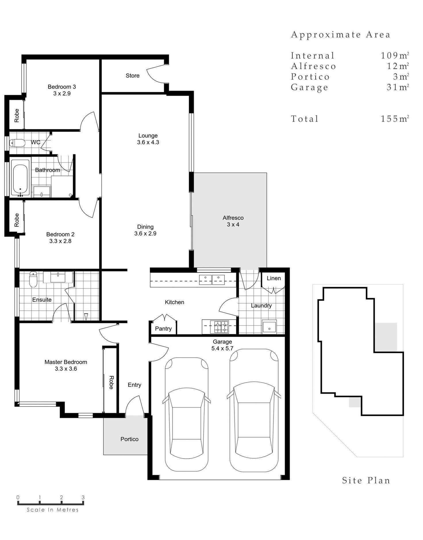 Floorplan of Homely house listing, 2 Leece Place, Booragoon WA 6154