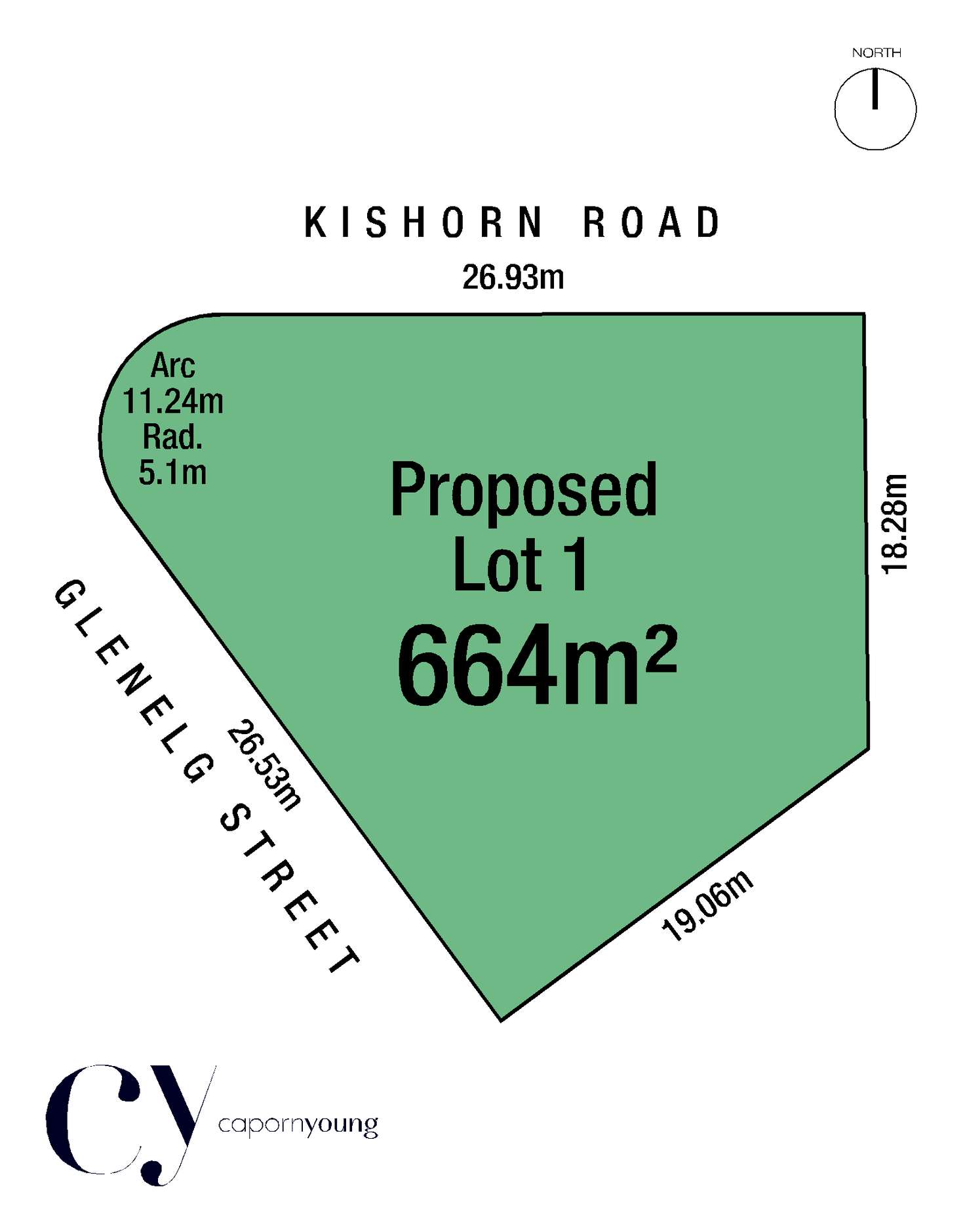 Floorplan of Homely residentialLand listing, LOT 1, 1 Kishorn Road, Applecross WA 6153