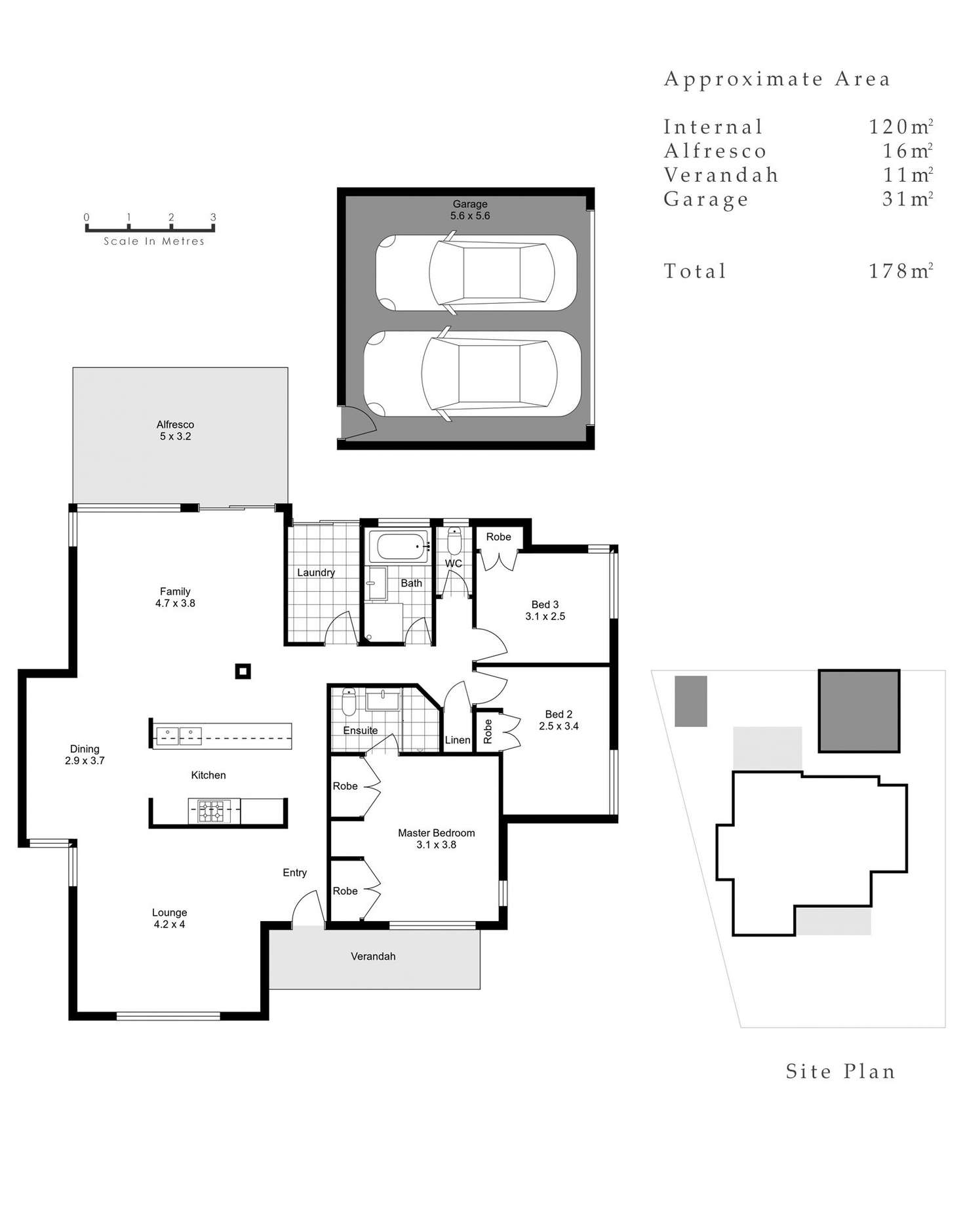 Floorplan of Homely house listing, 56 Gunbower Road, Ardross WA 6153