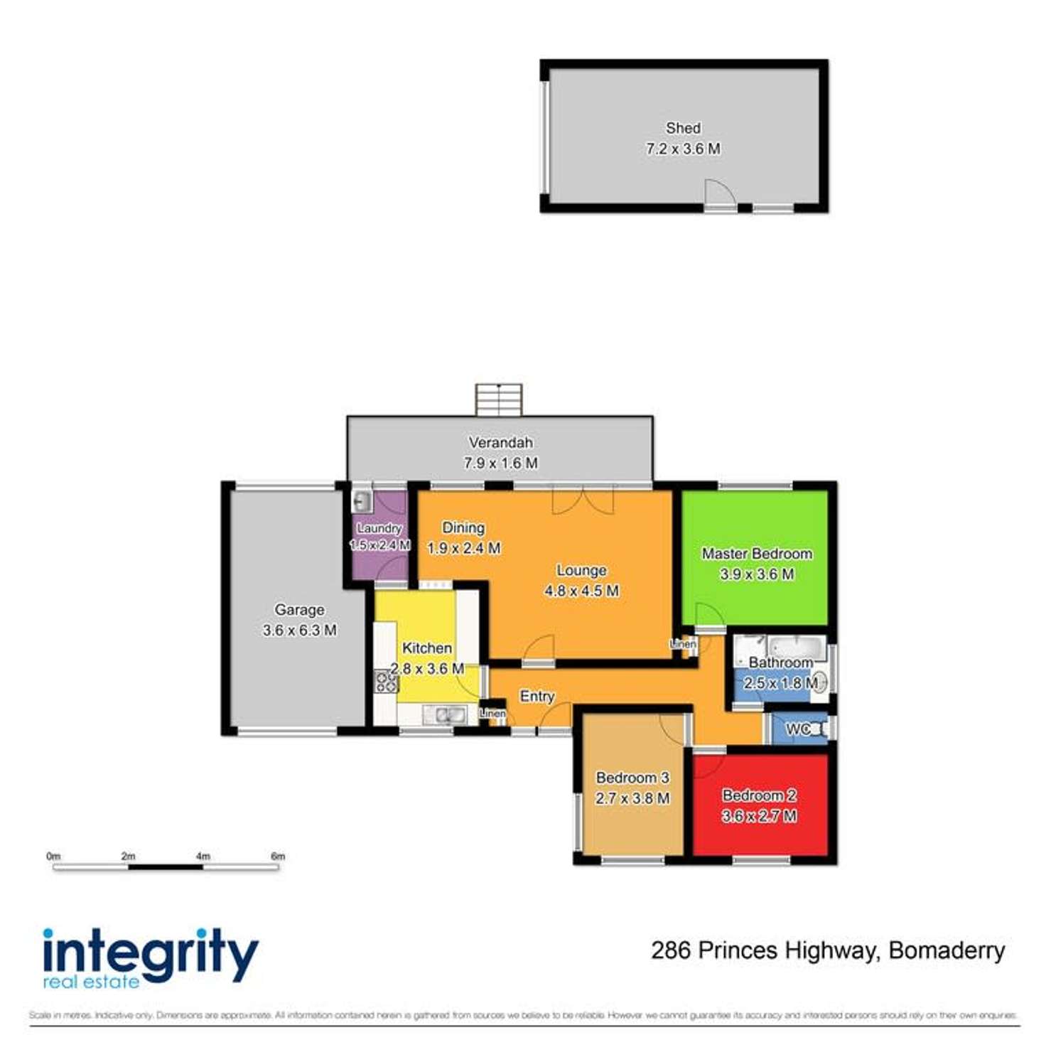 Floorplan of Homely house listing, 286 Princes Highway, Bomaderry NSW 2541