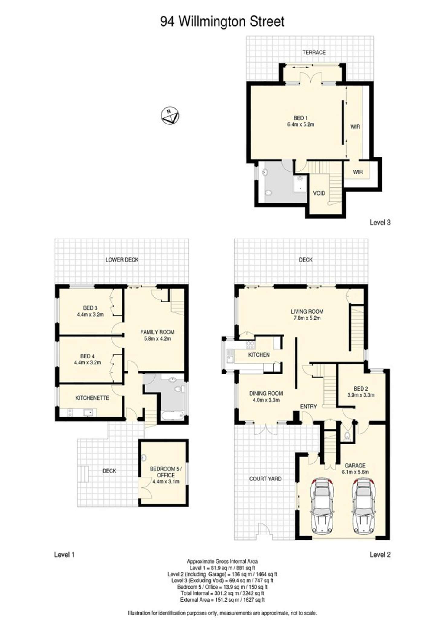 Floorplan of Homely house listing, 94 Willmington St, Newmarket QLD 4051