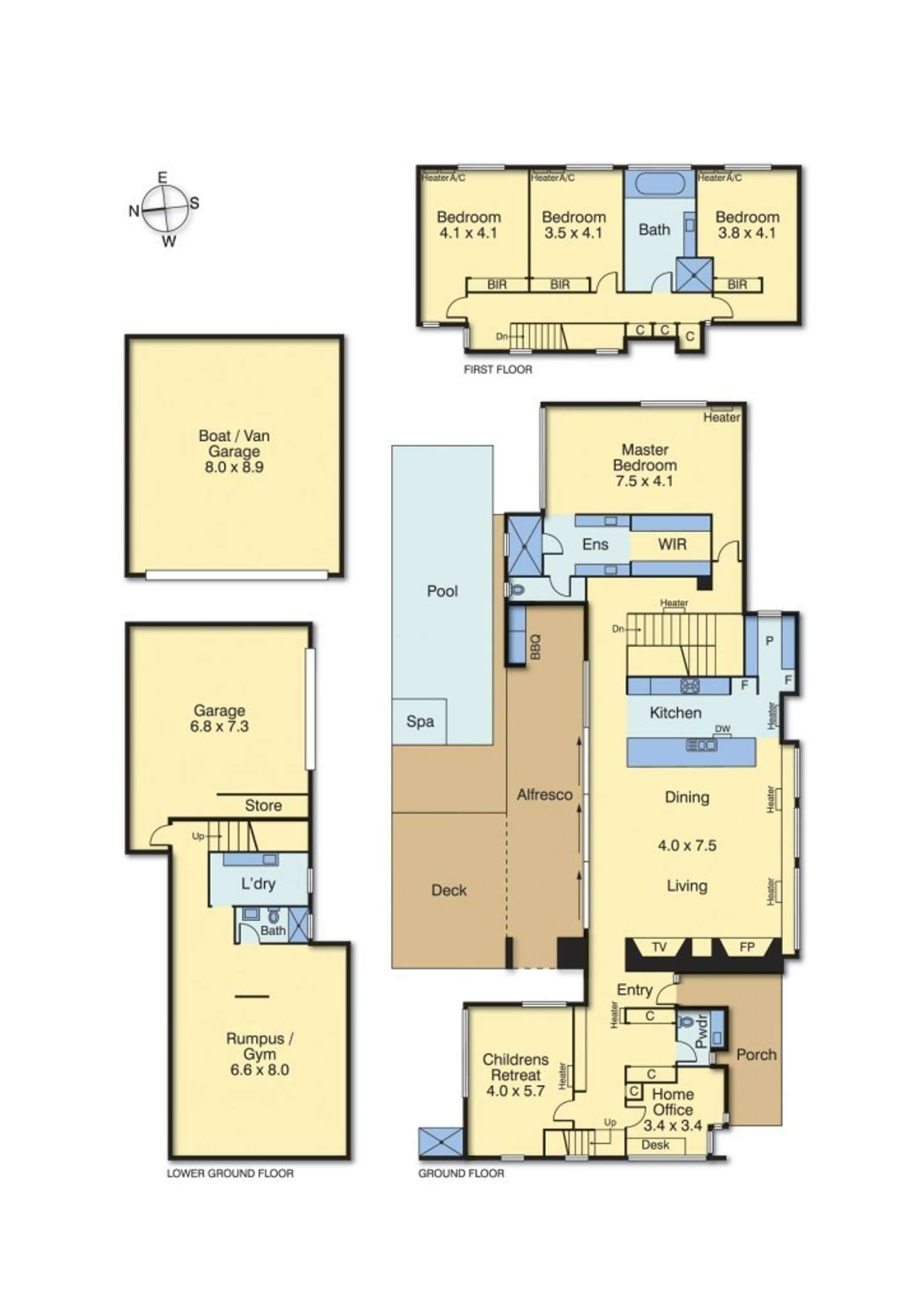 Floorplan of Homely house listing, 21 Prescott Avenue, Mount Martha VIC 3934