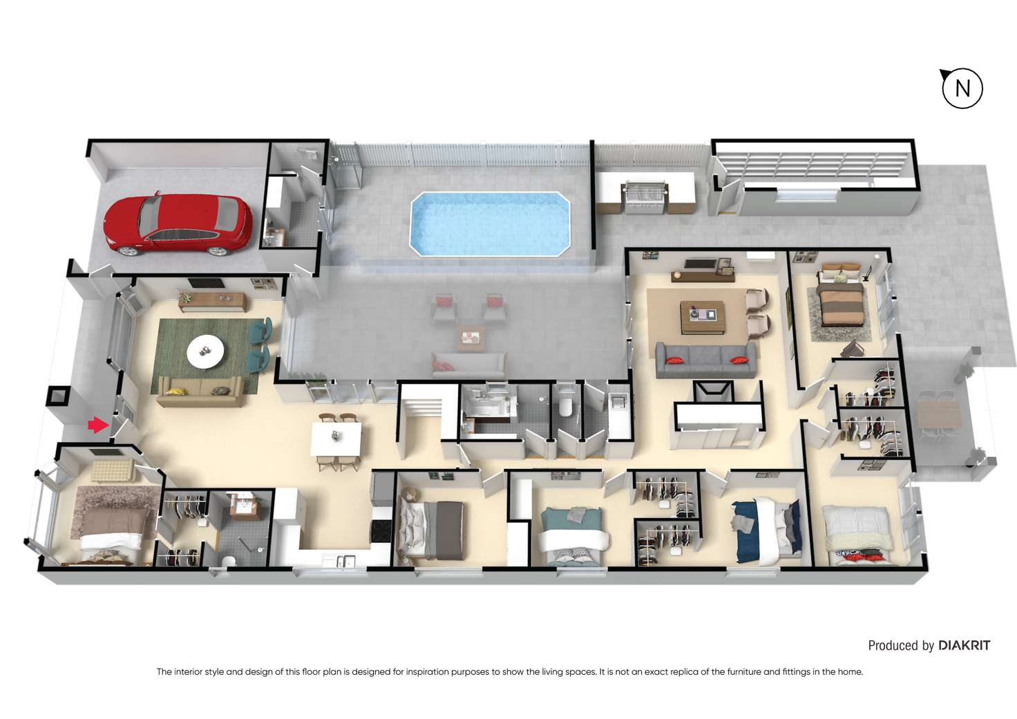 Floorplan of Homely house listing, 2 Rhine Street, Werribee VIC 3030