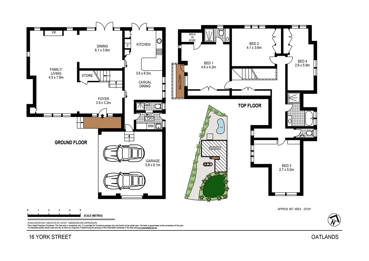 Floorplan of Homely house listing, 16 York Street, Oatlands NSW 2117