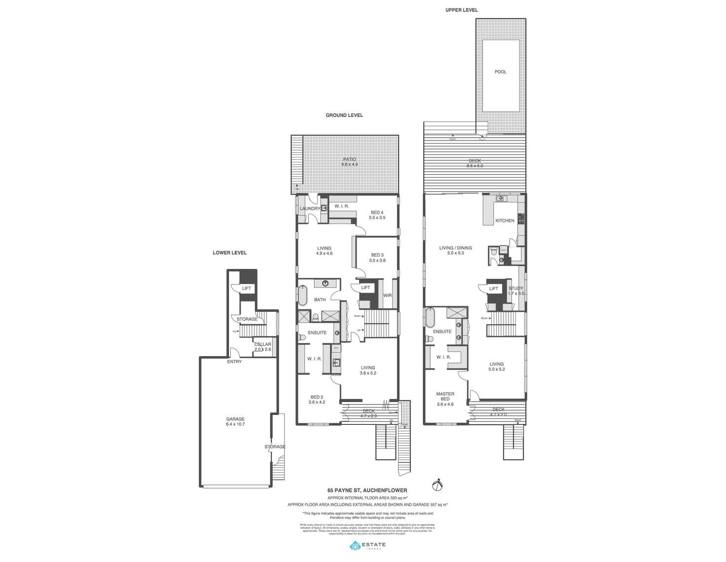 Floorplan of Homely house listing, 65 Payne Street, Auchenflower QLD 4066