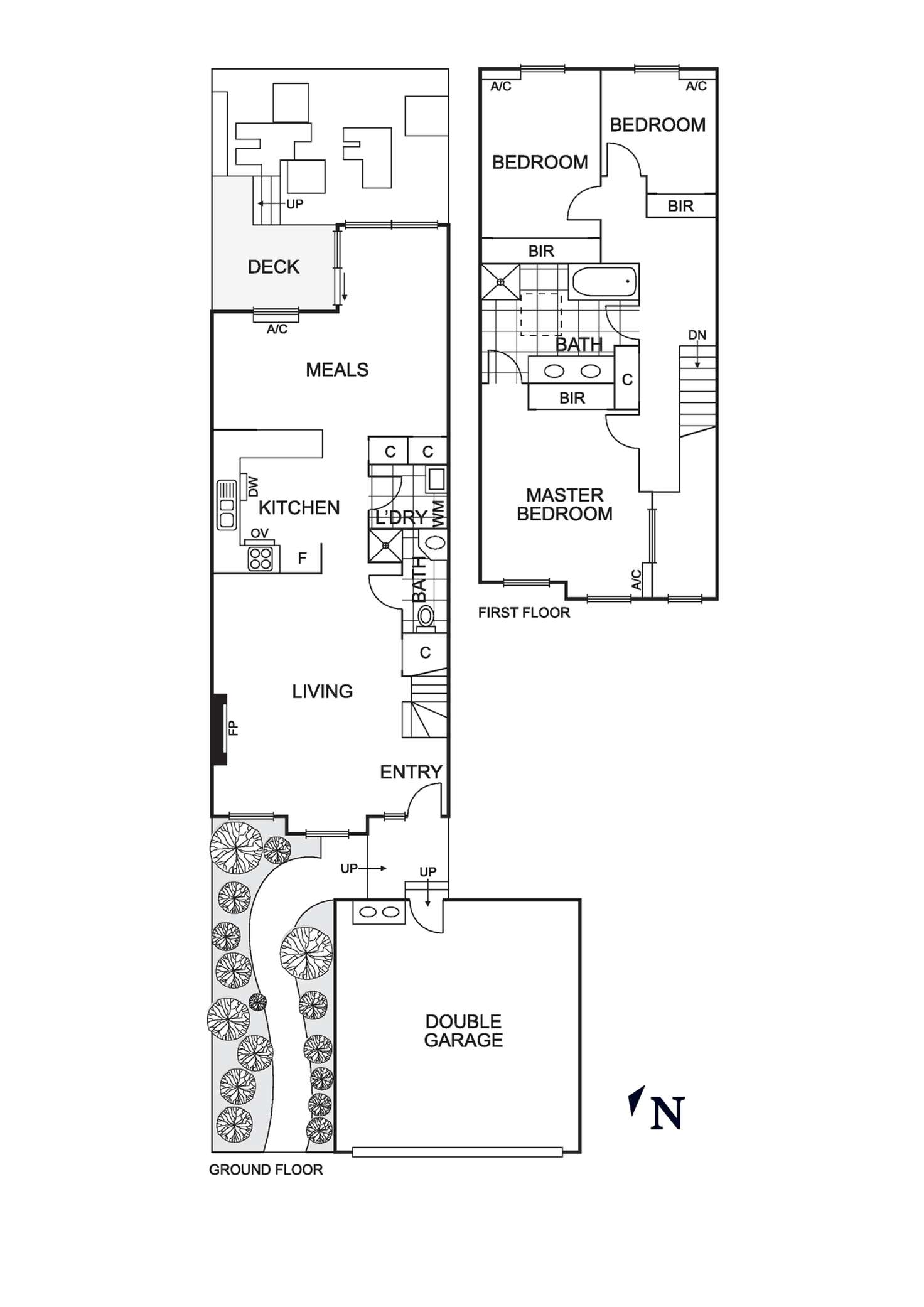 Floorplan of Homely unit listing, 10/12 - 16 Jika Street, Heidelberg VIC 3084