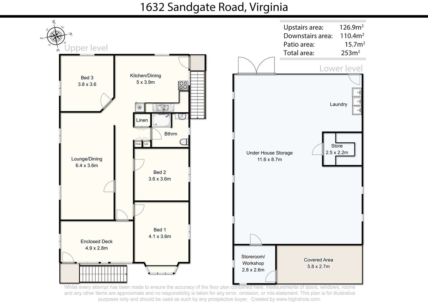 Floorplan of Homely house listing, 1632 Sandgate Road, Virginia QLD 4014