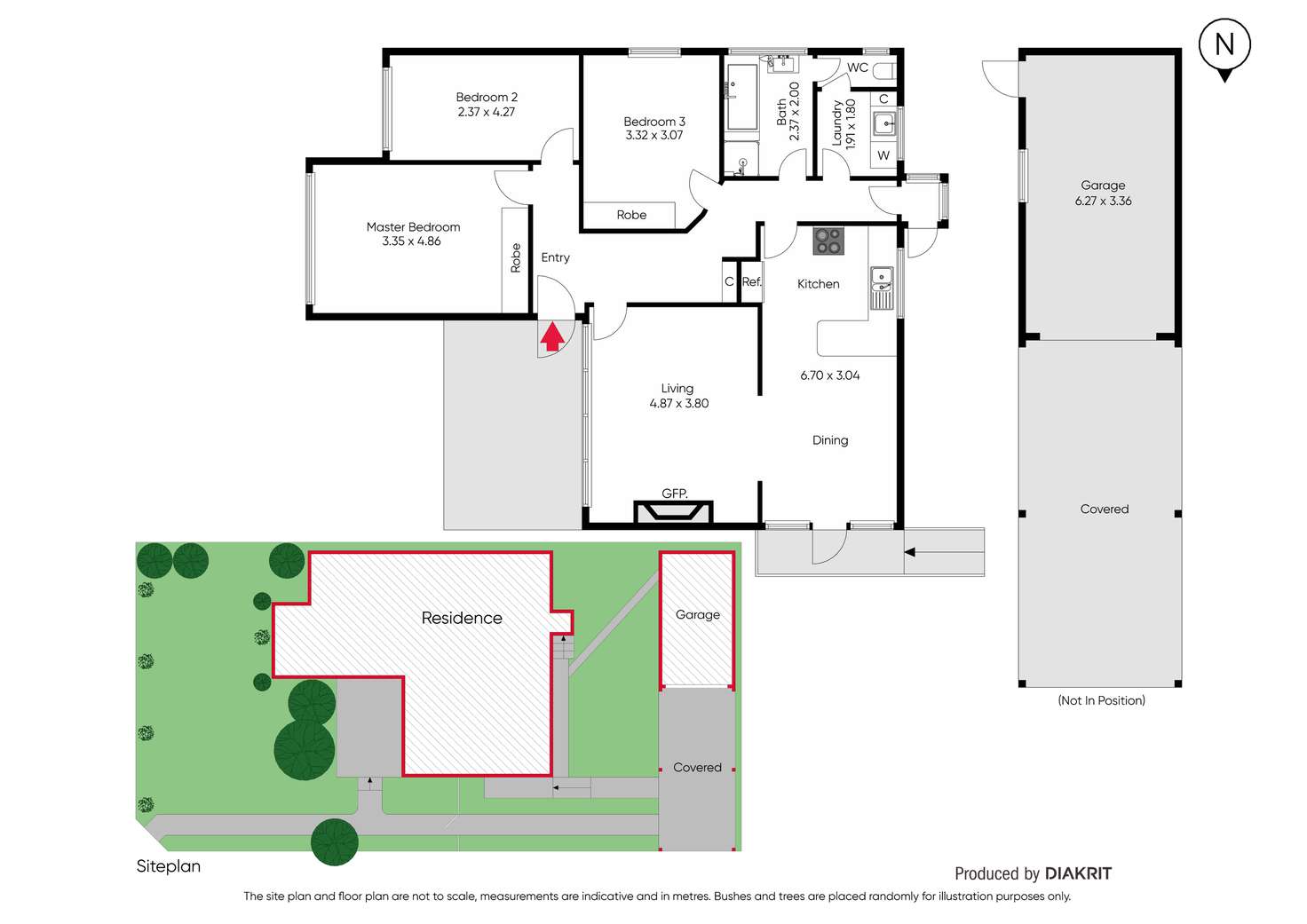 Floorplan of Homely house listing, 753 Gilbert Road, Reservoir VIC 3073