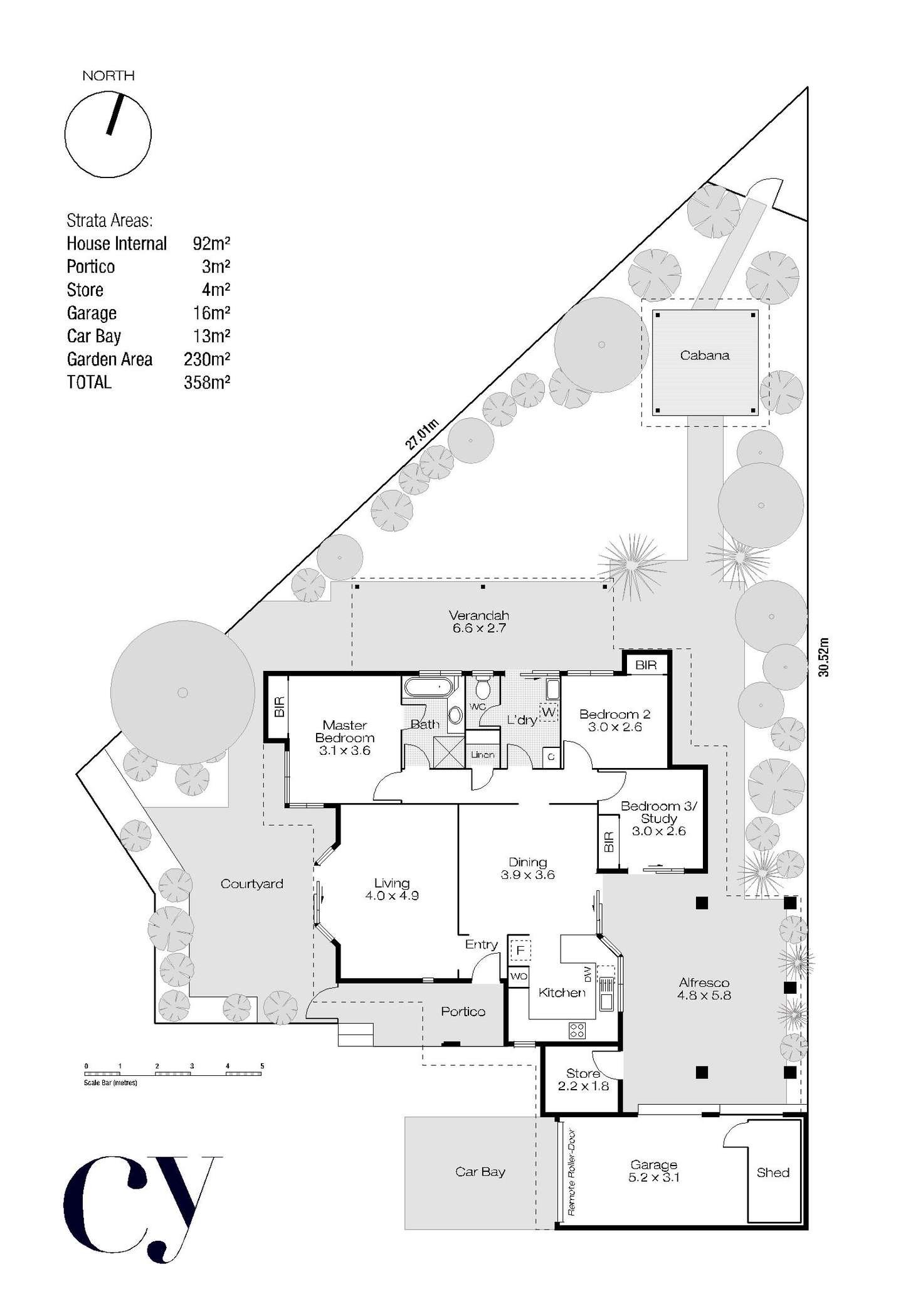 Floorplan of Homely villa listing, 9C Swan Road, Attadale WA 6156