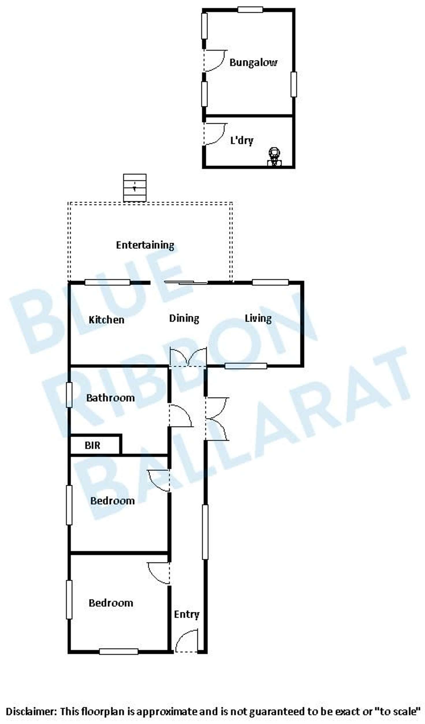 Floorplan of Homely house listing, 105 Morres Street, Ballarat Central VIC 3350