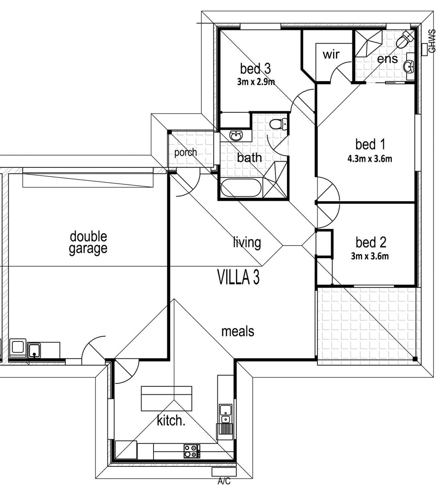 Floorplan of Homely villa listing, Address available on request