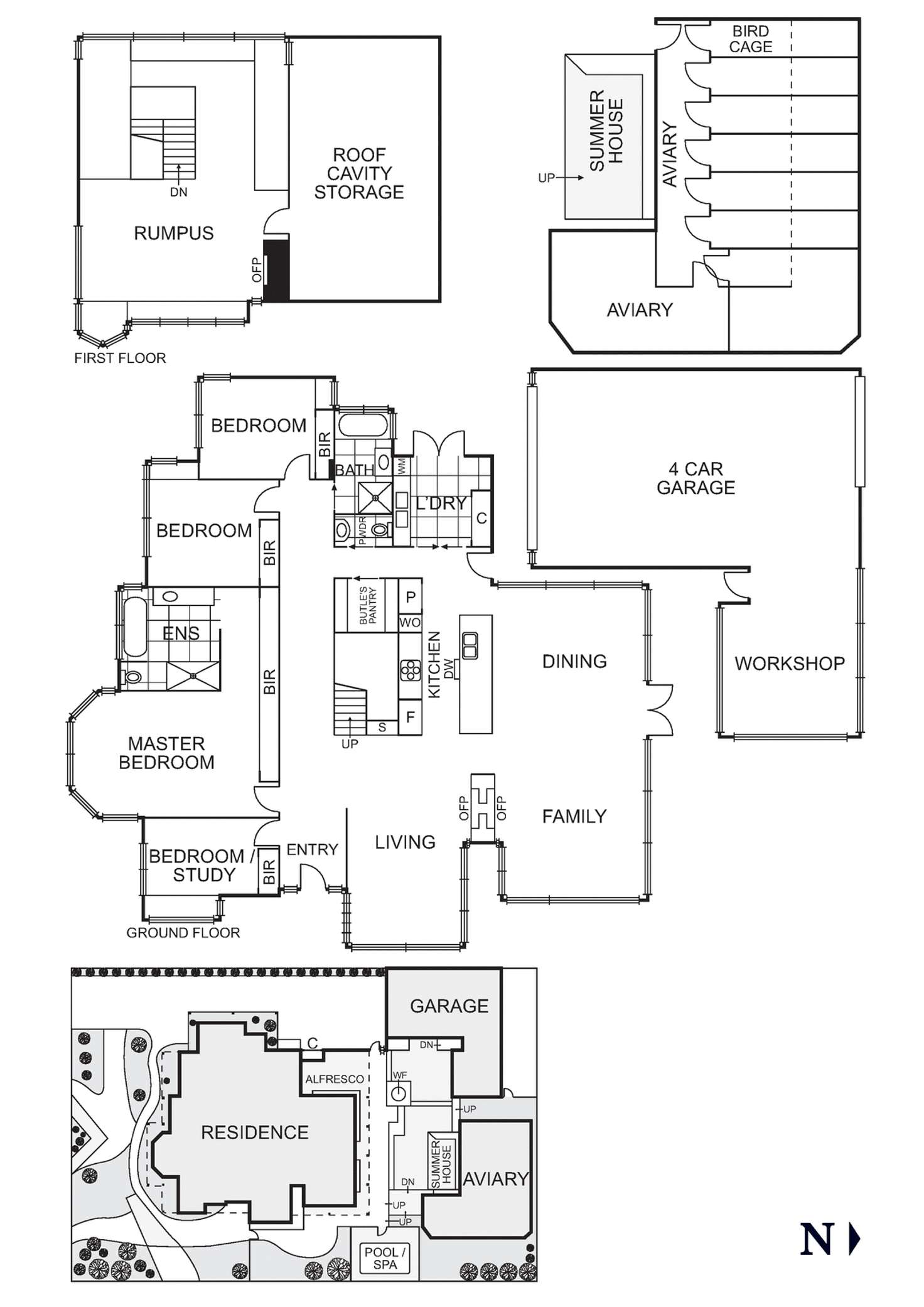 Floorplan of Homely house listing, 6 Burgan Street, Doreen VIC 3754