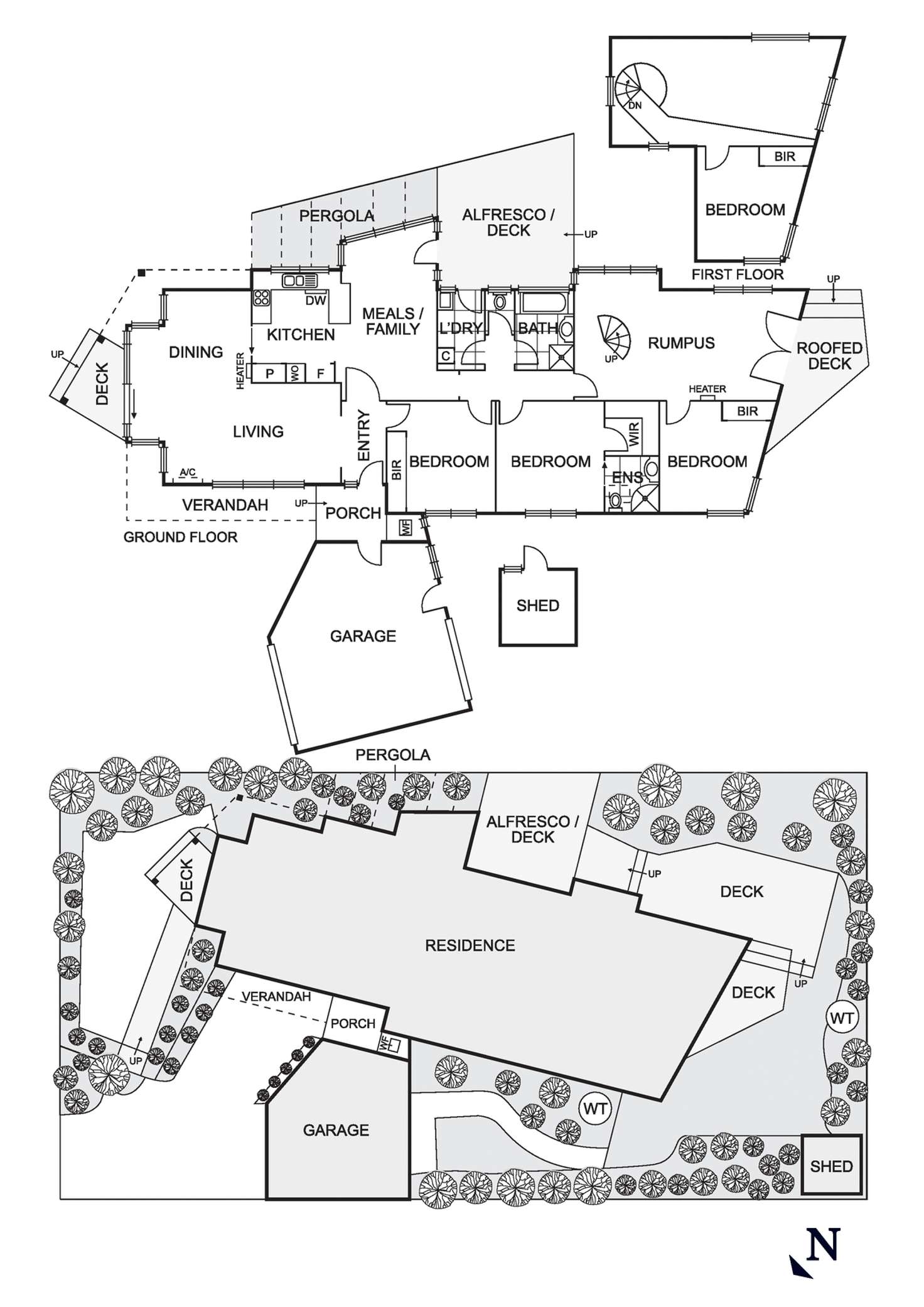Floorplan of Homely house listing, 5 Cabernet Crescent, Bundoora VIC 3083