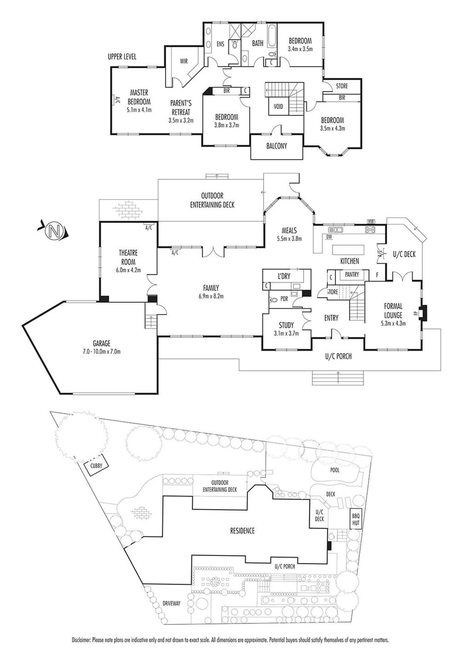 Floorplan of Homely house listing, 8 Watkins Grove, Werribee VIC 3030