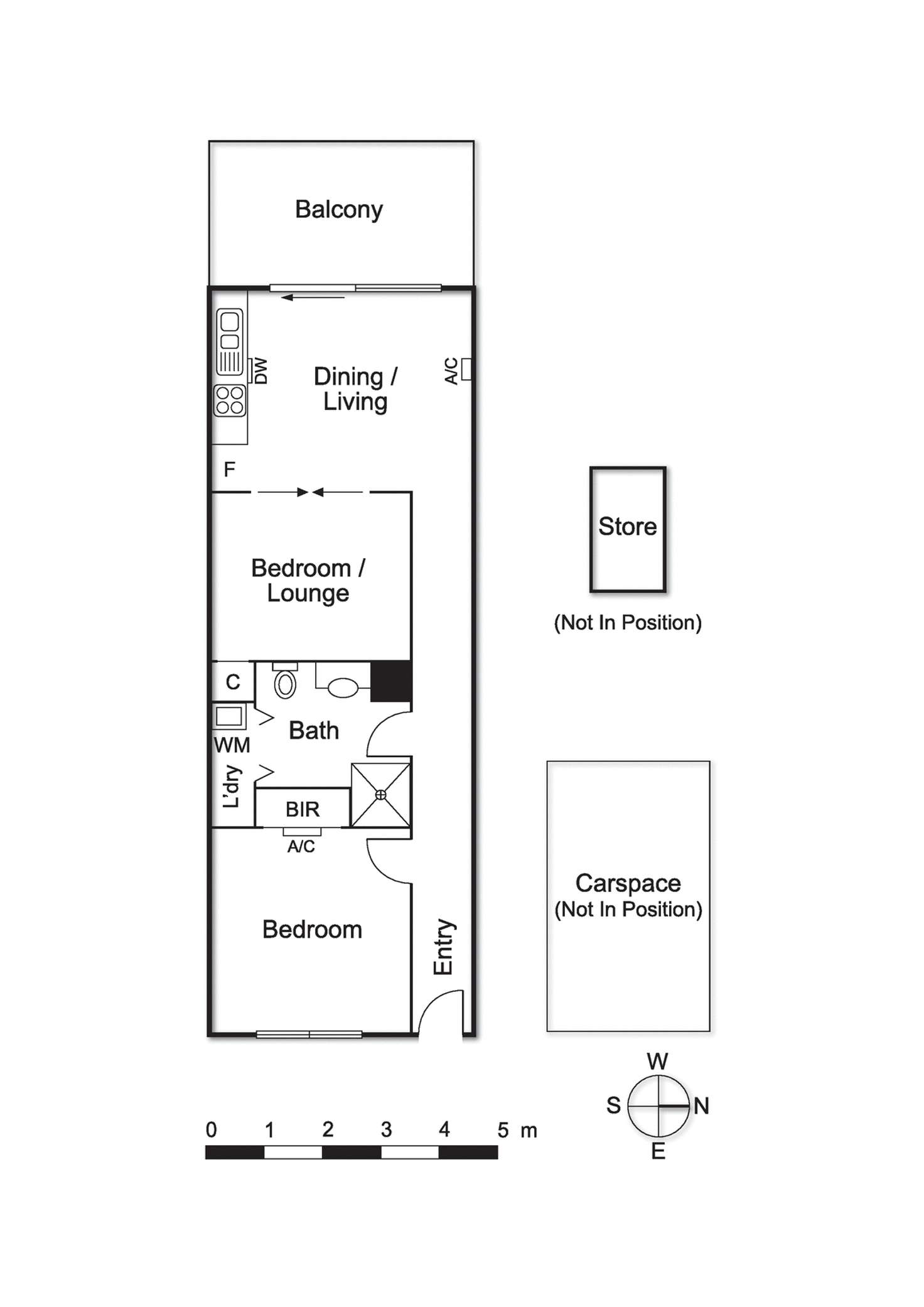 Floorplan of Homely apartment listing, 5/115 Neerim Road, Glen Huntly VIC 3163