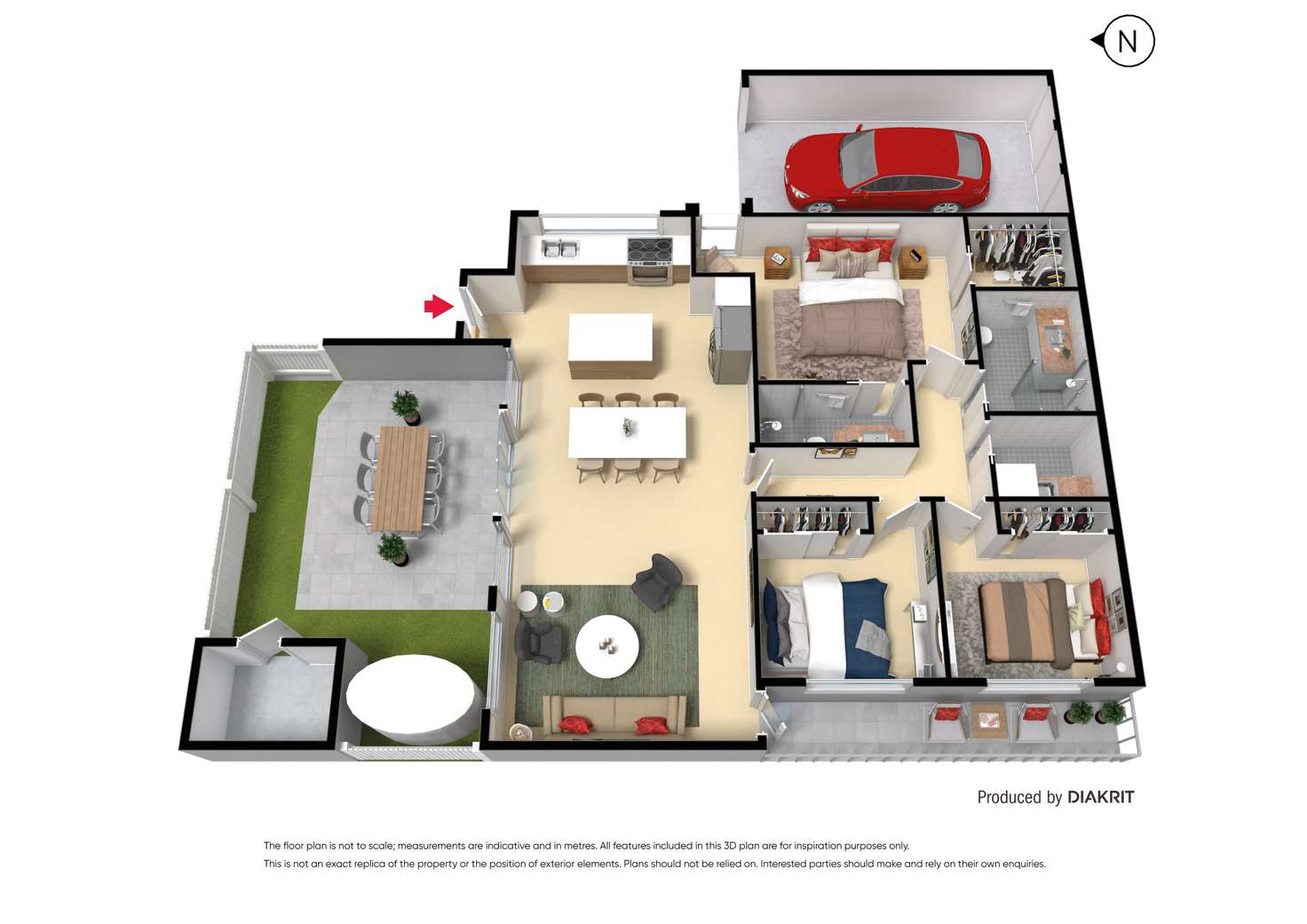 Floorplan of Homely unit listing, 2/25 Mahon Avenue, Altona North VIC 3025