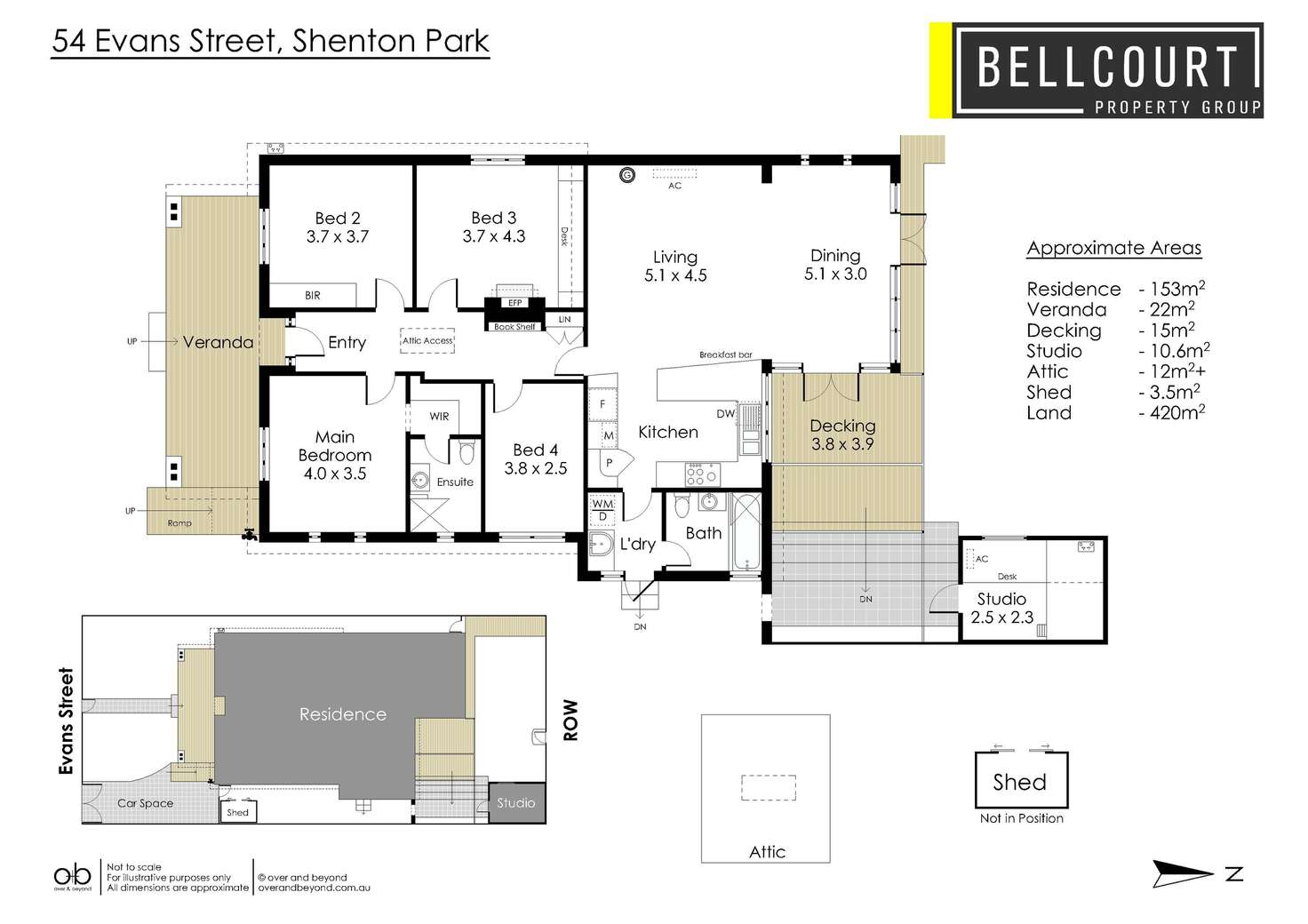 Floorplan of Homely house listing, 54 Evans Street, Shenton Park WA 6008