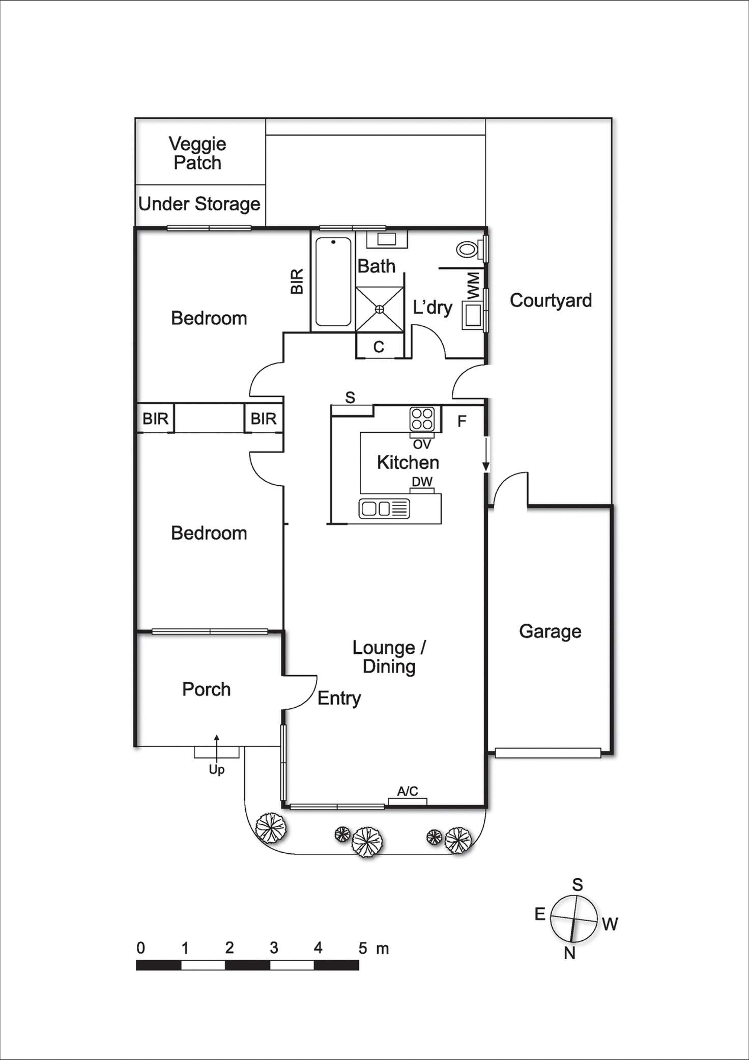 Floorplan of Homely unit listing, 2/143 Grange Road, Glen Huntly VIC 3163