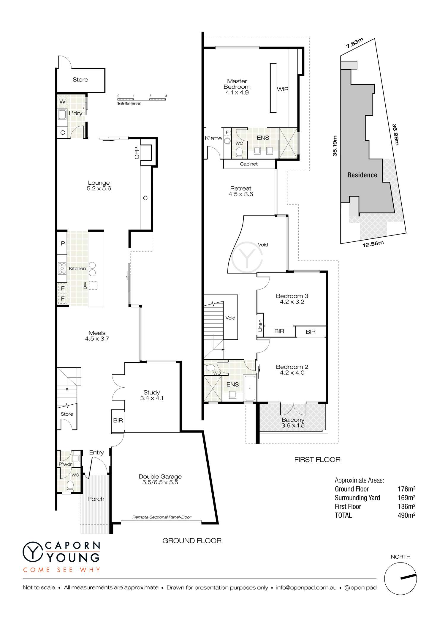 Floorplan of Homely house listing, 95B St Leonards Ave, West Leederville WA 6007