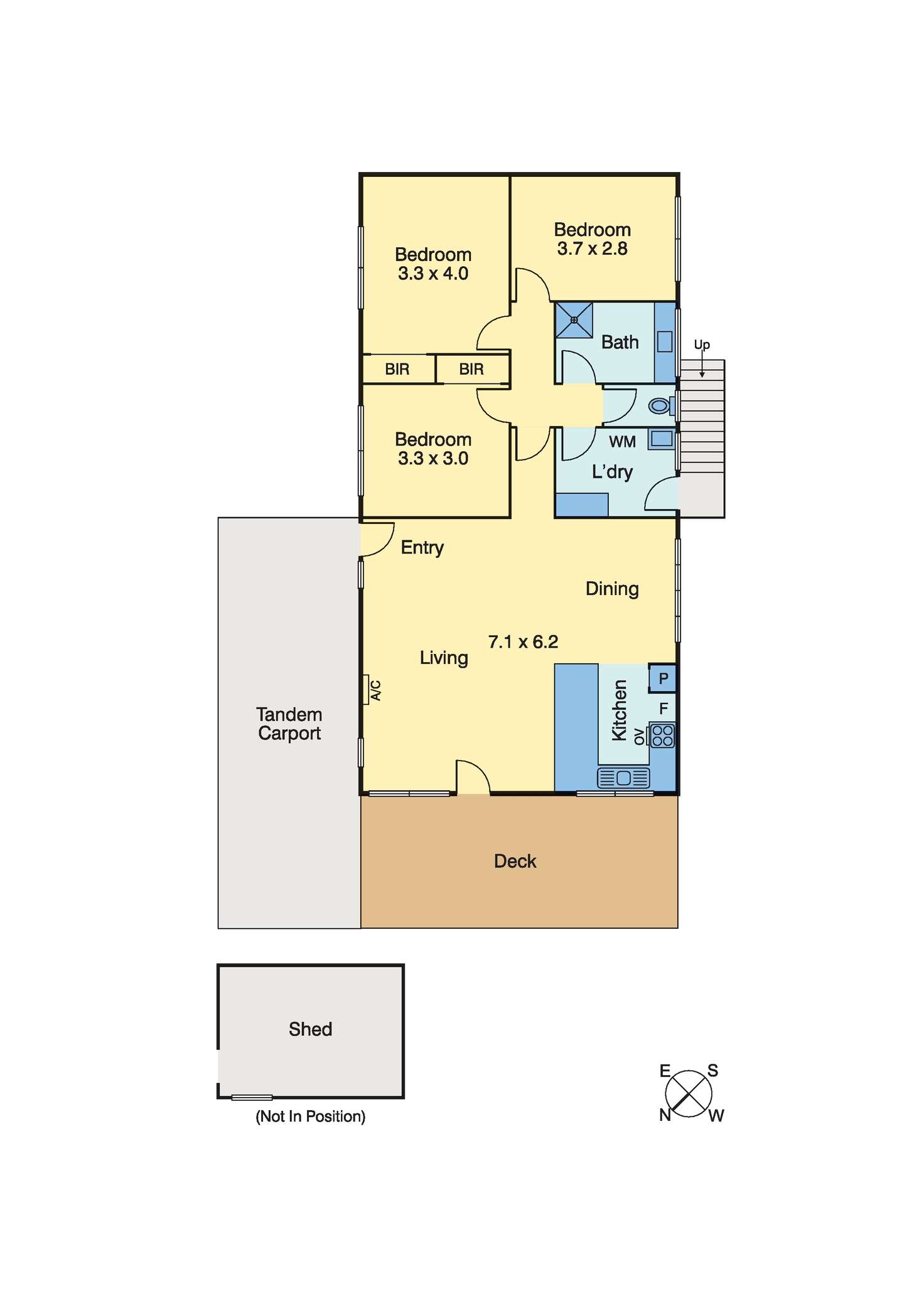 Floorplan of Homely house listing, 117 William Road, Blairgowrie VIC 3942
