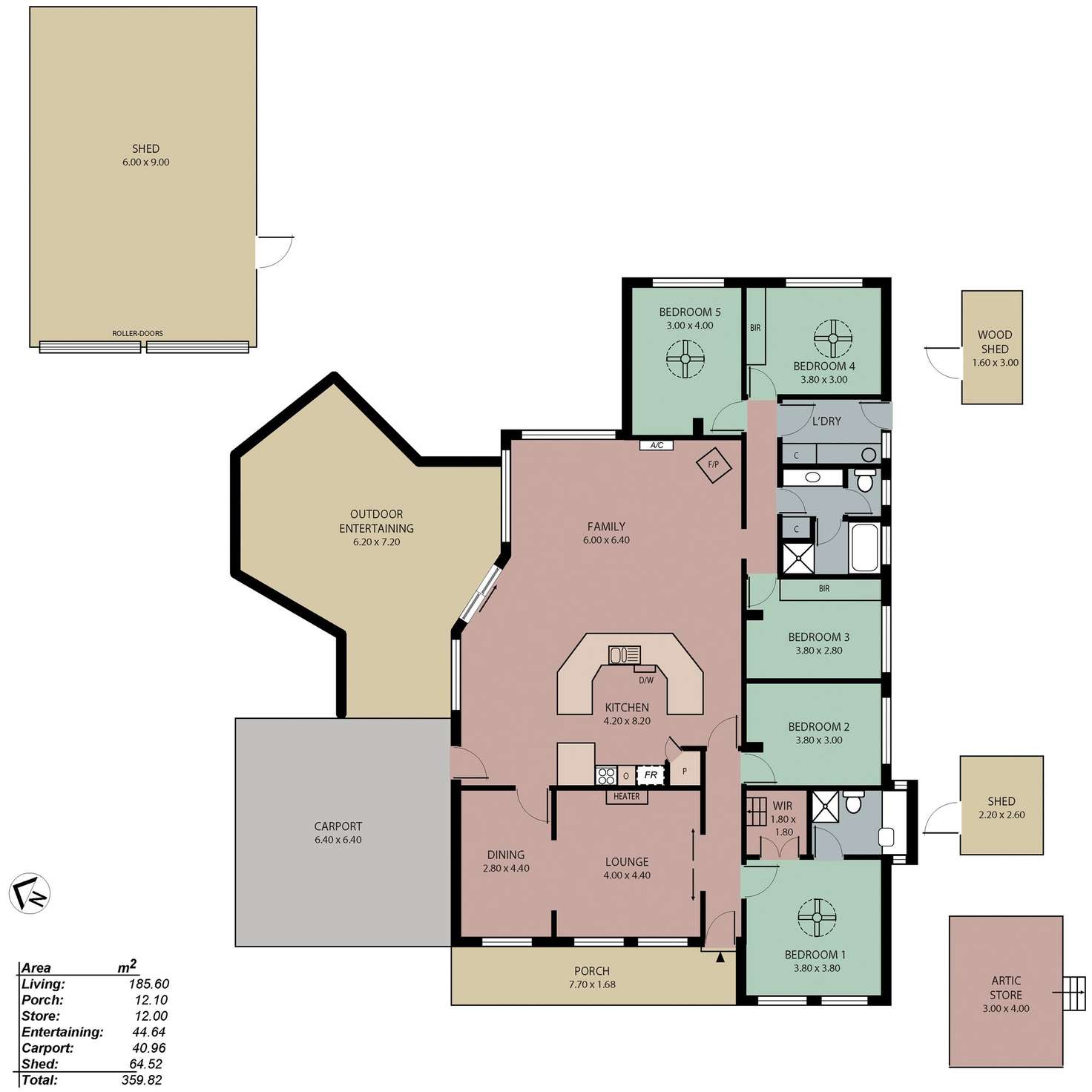 Floorplan of Homely house listing, 9 Sunningdale Court, Balhannah SA 5242