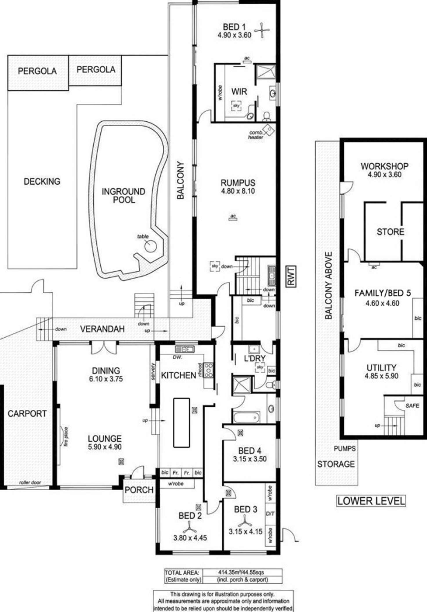 Floorplan of Homely house listing, 10 Gooroonga Street, Seaview Downs SA 5049