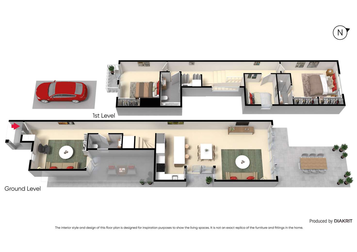 Floorplan of Homely house listing, 9 Andrew Street, Prahran VIC 3181