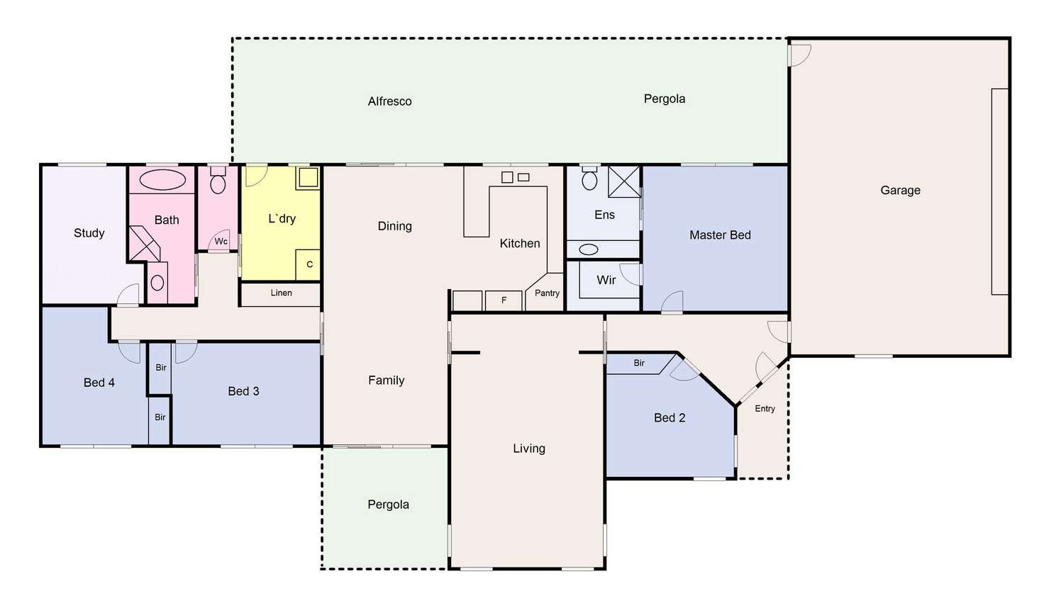 Floorplan of Homely house listing, 9 St Johns Wood, Lake Gardens VIC 3355