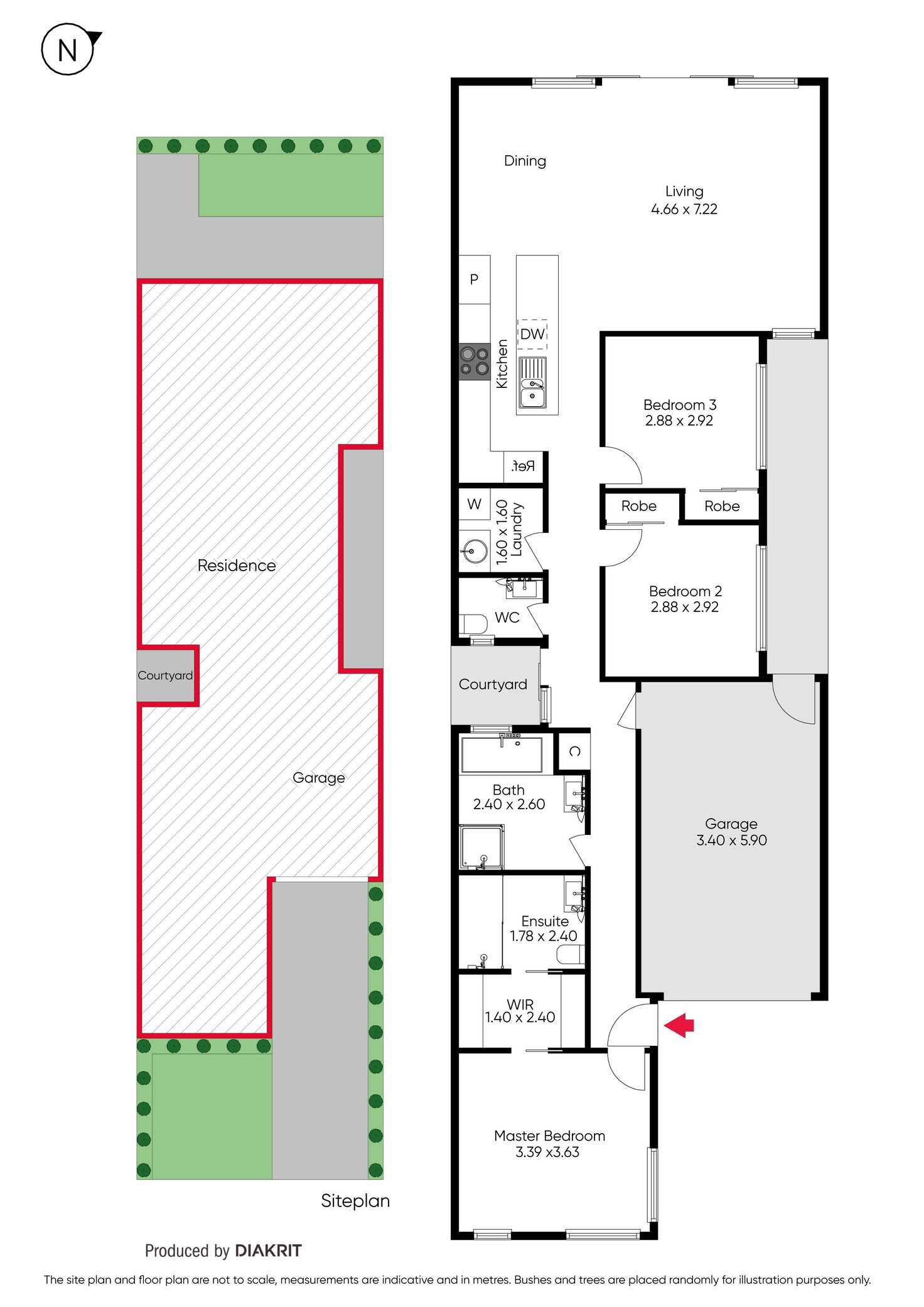 Floorplan of Homely townhouse listing, 14 Charles Road, Altona VIC 3018
