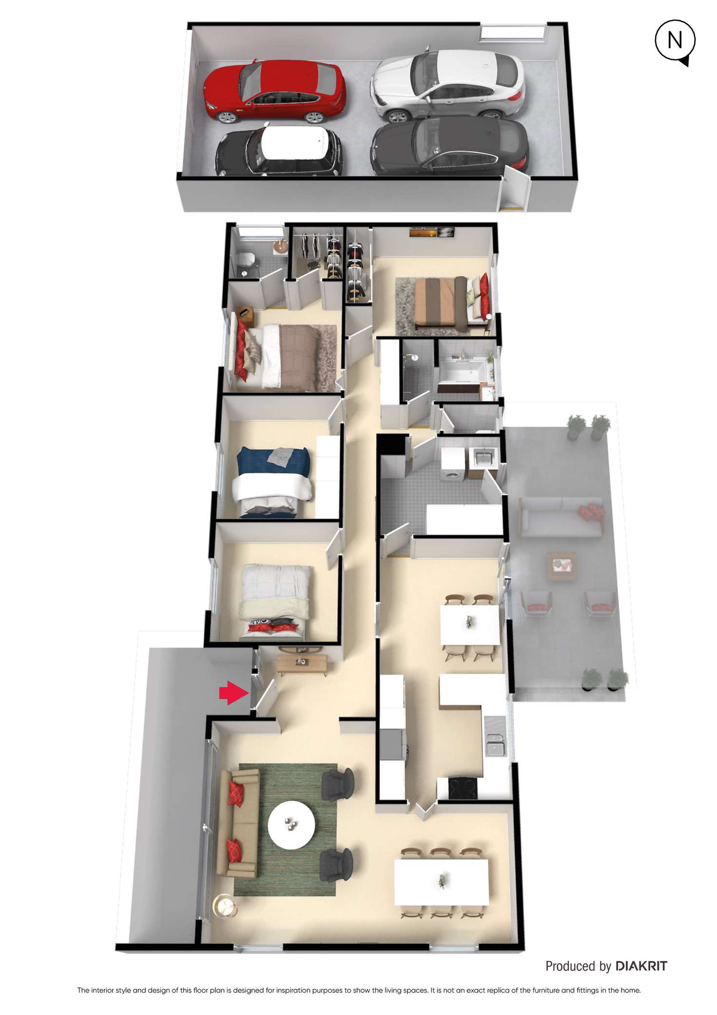 Floorplan of Homely house listing, 10 Barclay Avenue, Frankston VIC 3199