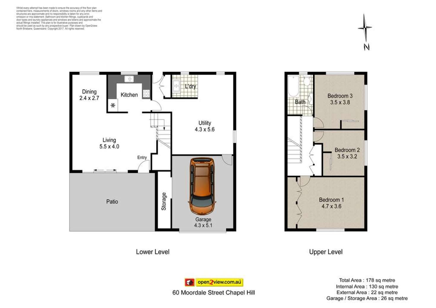 Floorplan of Homely house listing, 60 Moordale St, Chapel Hill QLD 4069