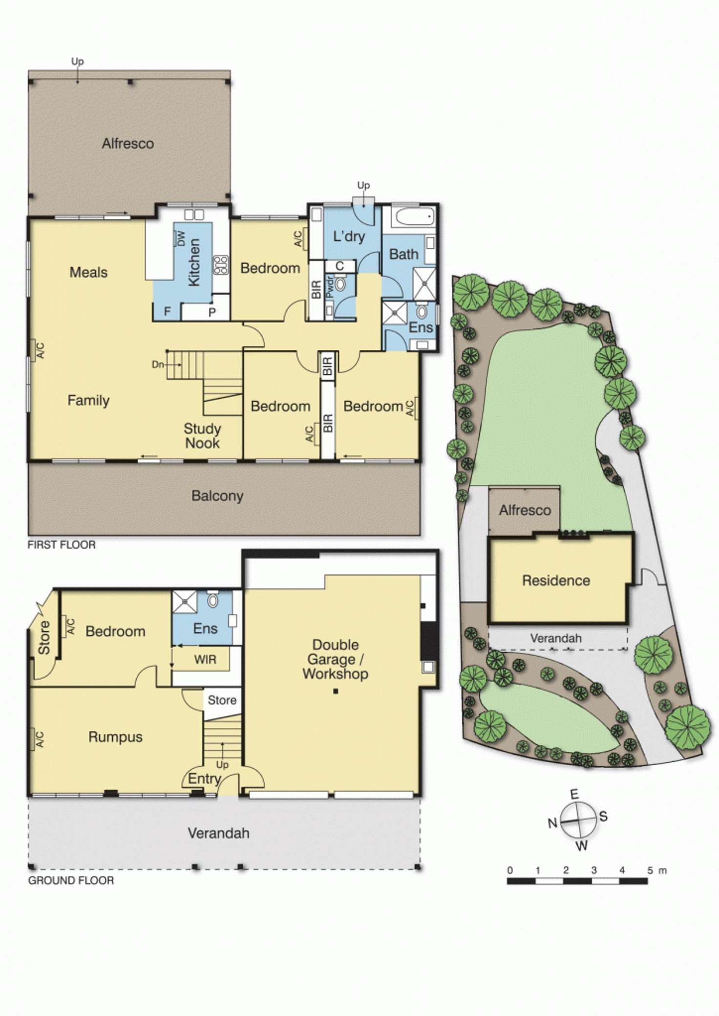 Floorplan of Homely house listing, 4 Renshaw Drive, Eltham VIC 3095