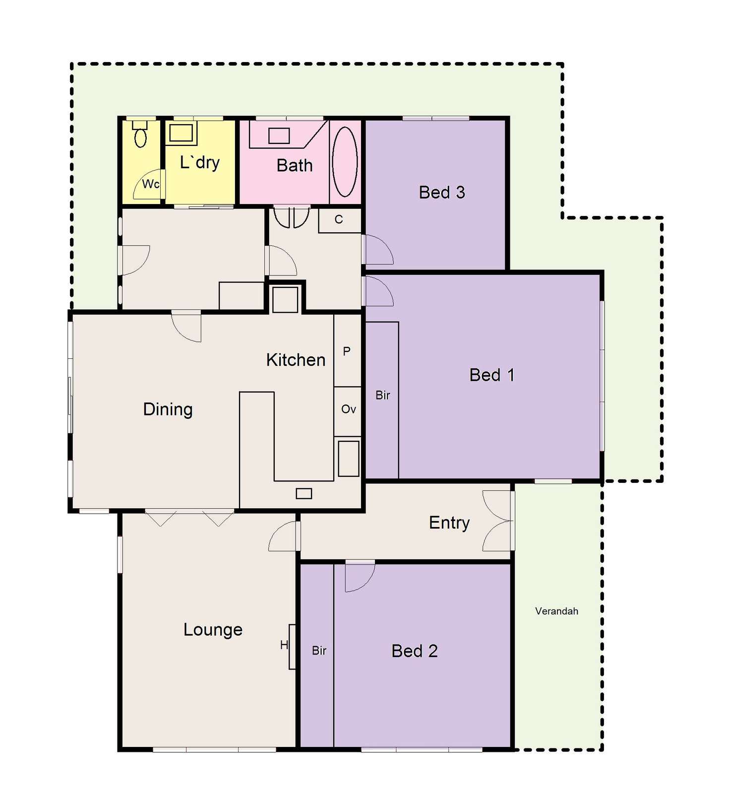 Floorplan of Homely house listing, 712 Eureka Street, Ballarat East VIC 3350
