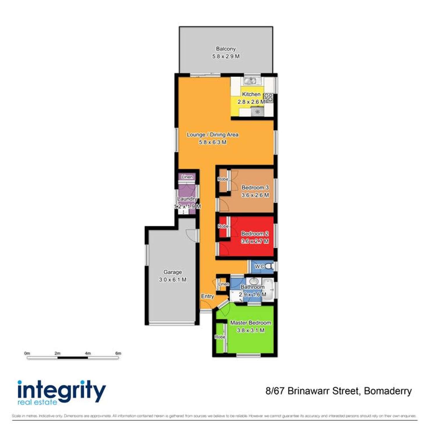 Floorplan of Homely villa listing, 8/67 Brinawarr Street, Bomaderry NSW 2541