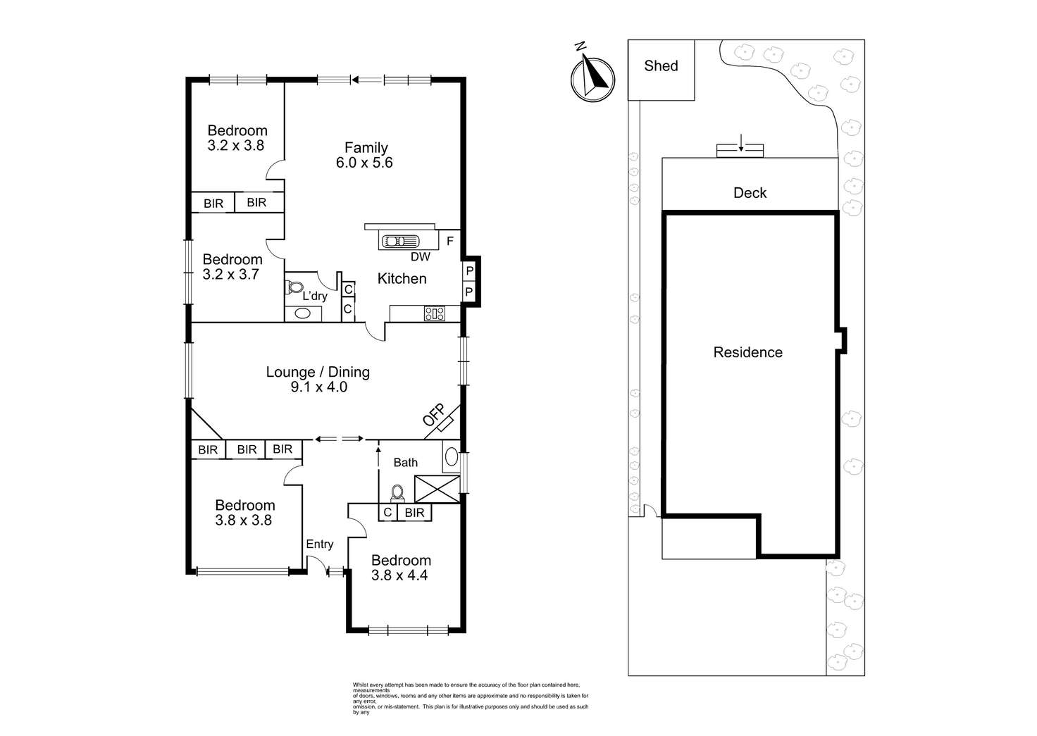 Floorplan of Homely house listing, 4 Raymond Street, Preston VIC 3072