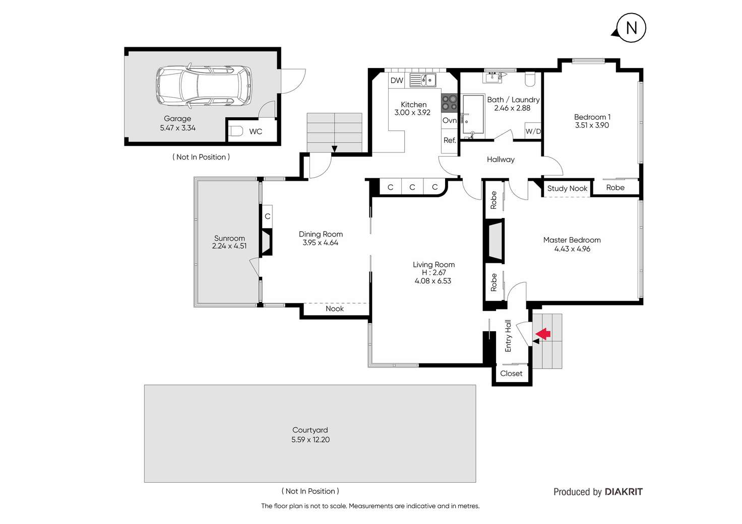 Floorplan of Homely apartment listing, 2/6 Lalbert Crescent, Prahran VIC 3181