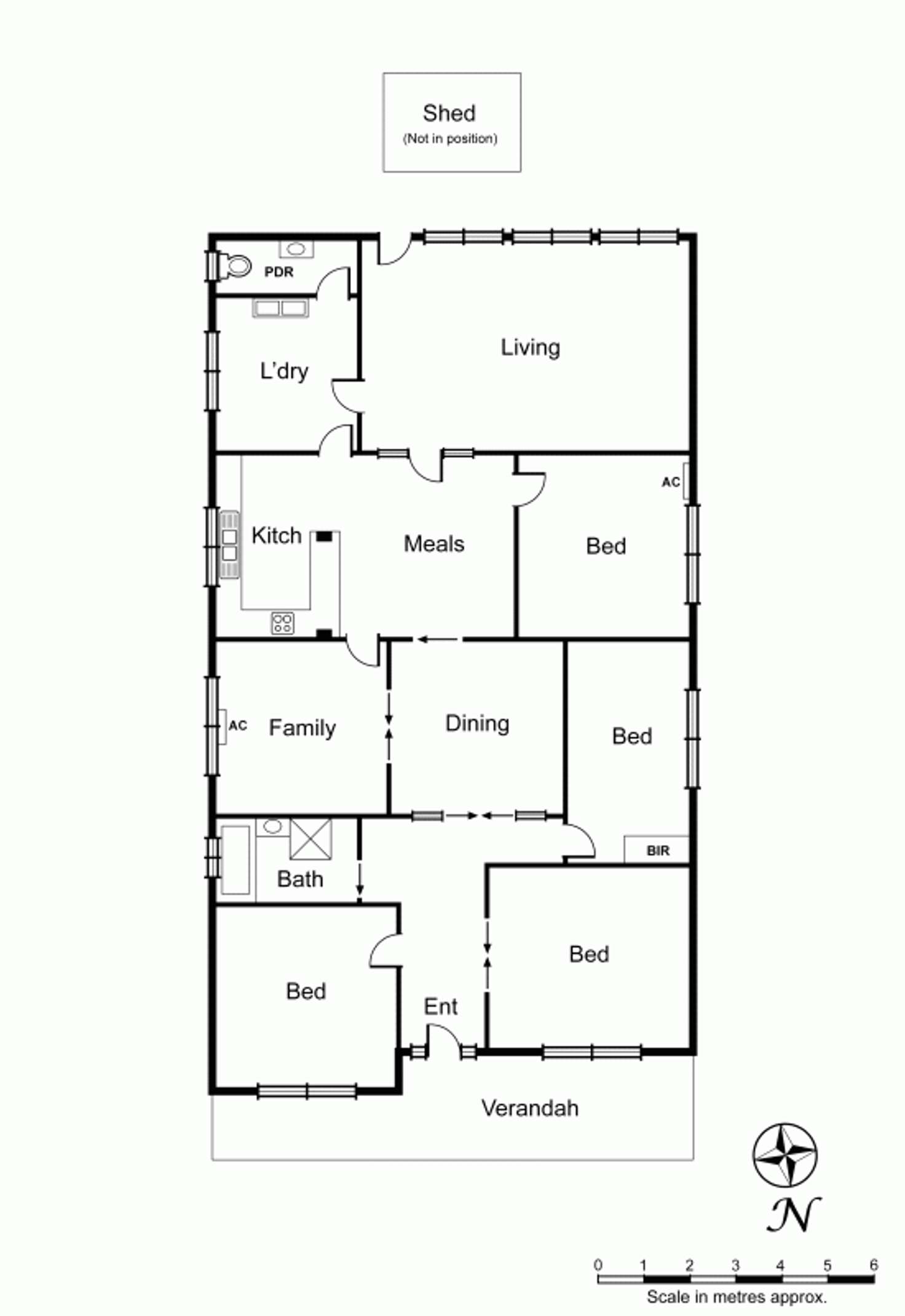 Floorplan of Homely house listing, 155 Neerim Road, Glen Huntly VIC 3163